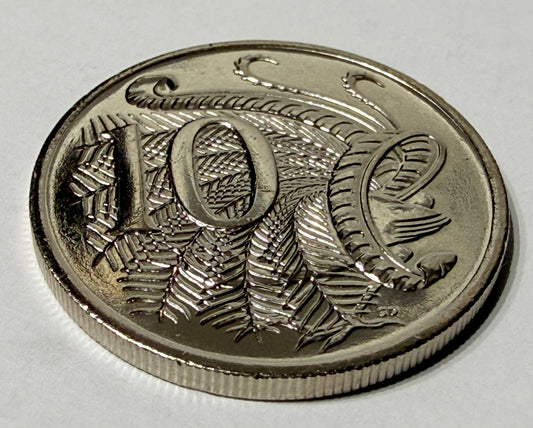 2025 10 Cent Coin - Uncirculated - ex Premium roll - comes in 2x2