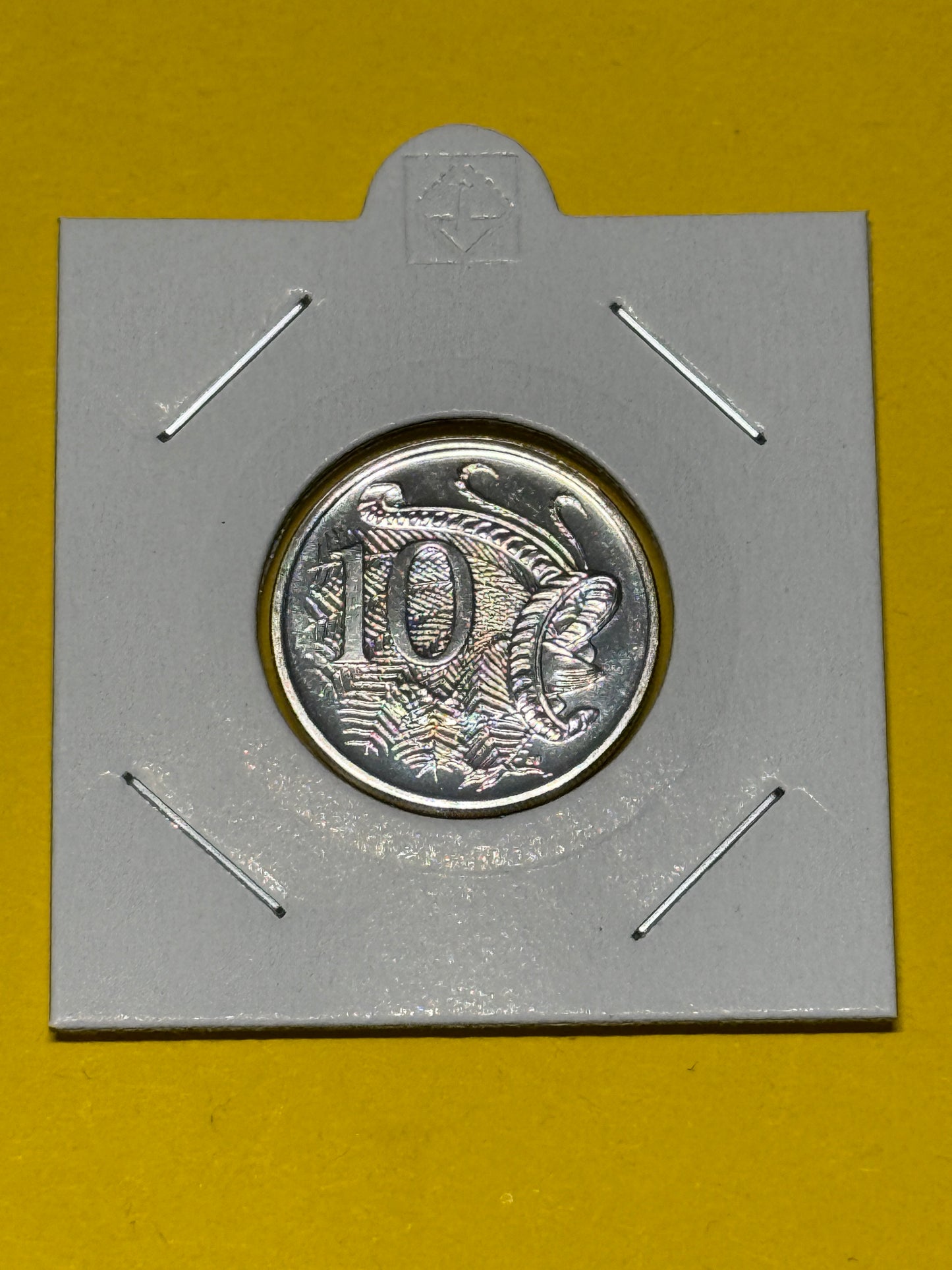 1986 10 Cent Coin - Choice Uncirculated - mint set ONLY coin - comes in 2x2 - New Age Numismatics