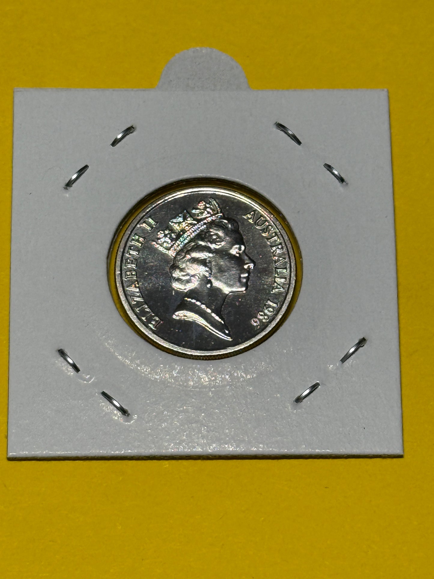 1986 10 Cent Coin - Choice Uncirculated - mint set ONLY coin - comes in 2x2 - New Age Numismatics