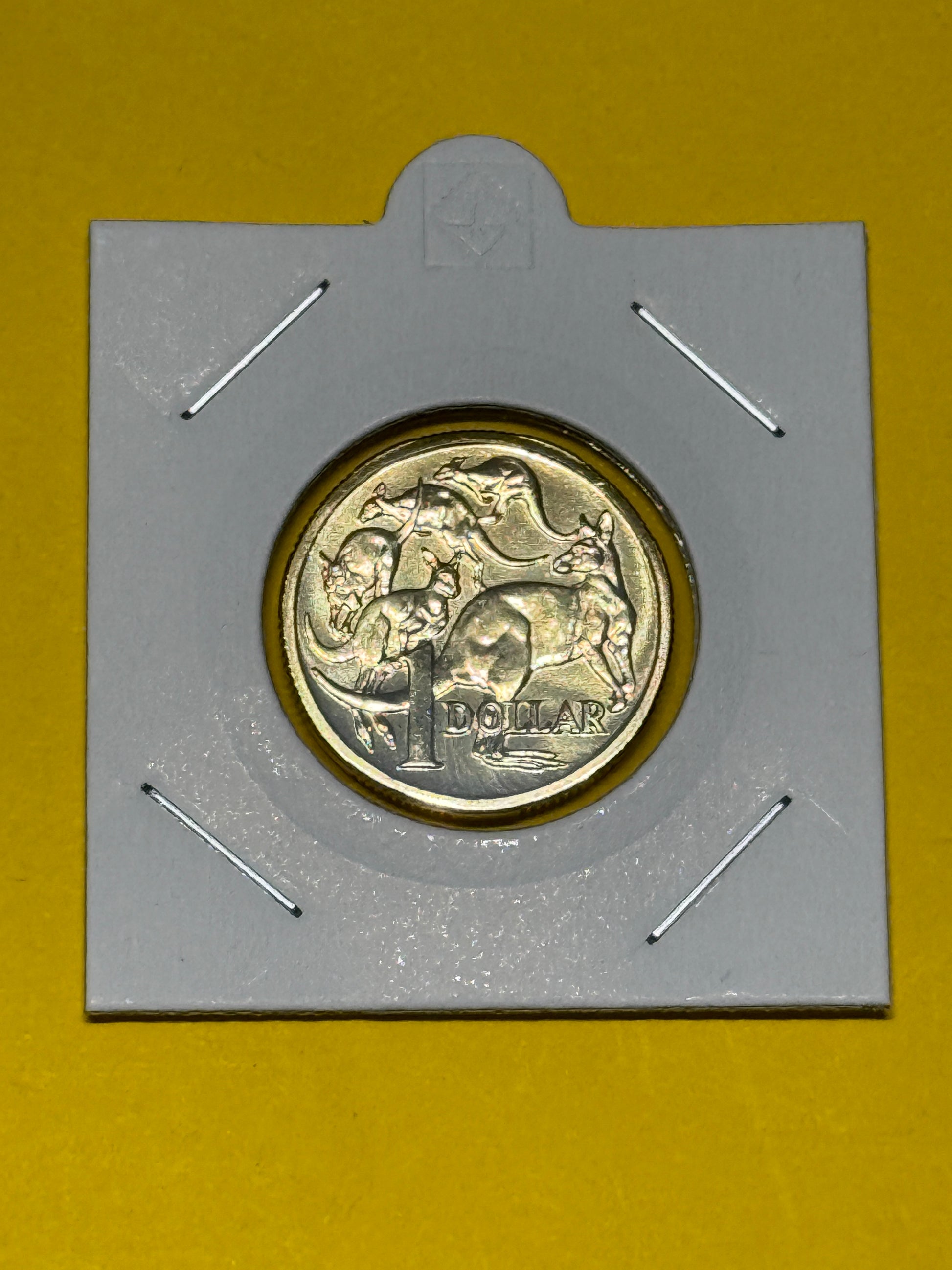 1987 $1 Coin - Uncirculated - Mint Set Only Coin - One Dollar - in 2x2 - New Age Numismatics