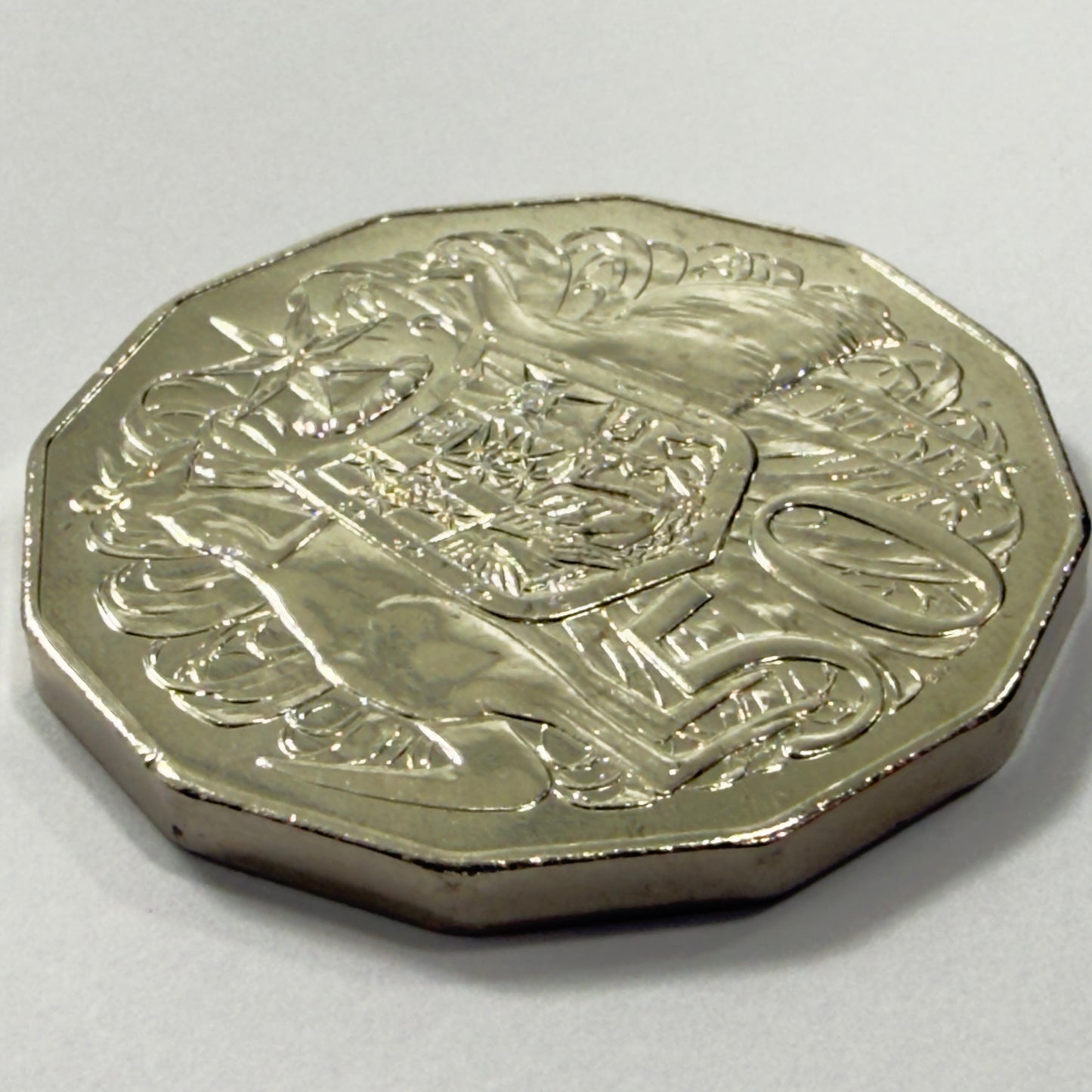 2006 50 Cent Coin - Uncirculated - ex mint set coin - comes in 2x2