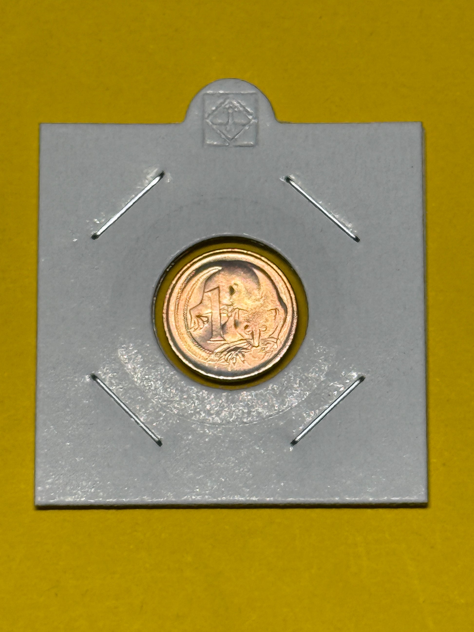 1978 1 cent Coin - Uncirculated - from RAM roll - comes in 2x2 - New Age Numismatics