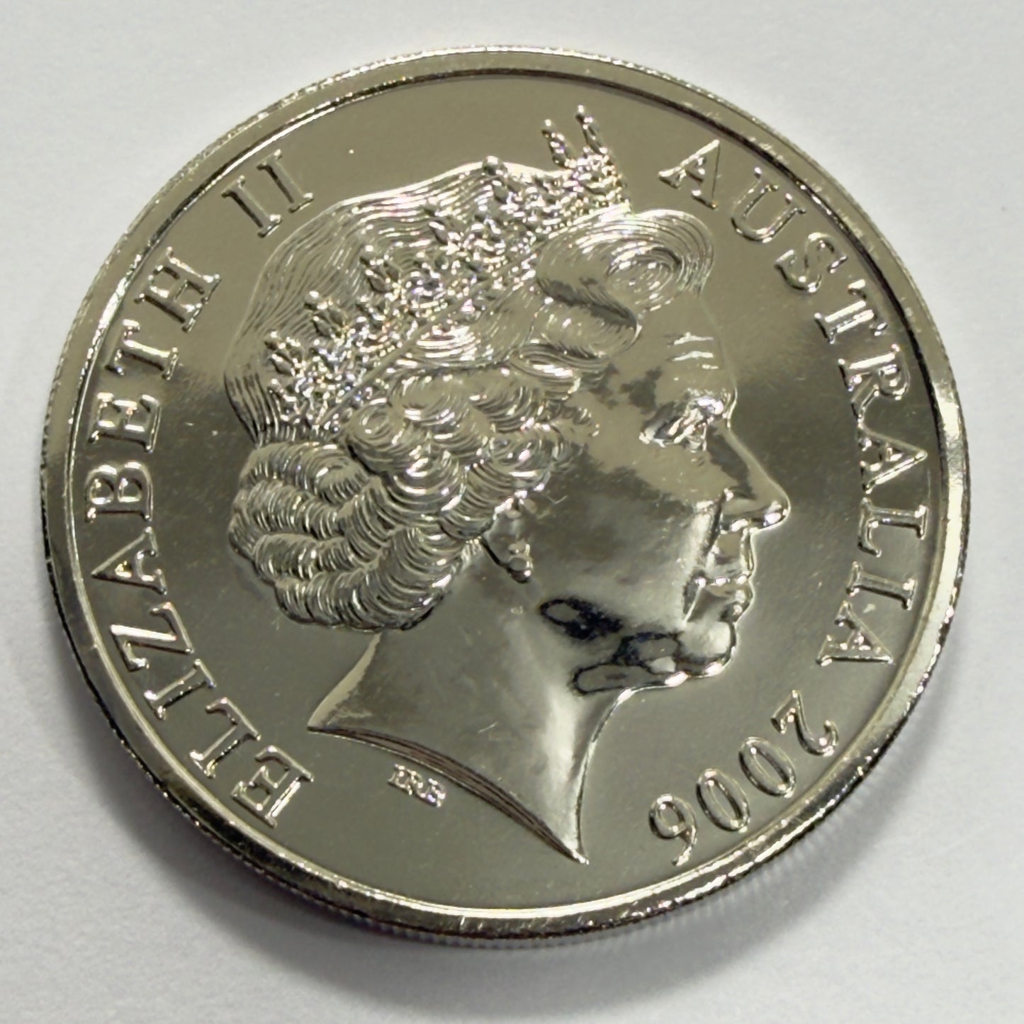 2006 20 Cent Coin - Choice Uncirculated - ex mint set coin - comes in 2x2
