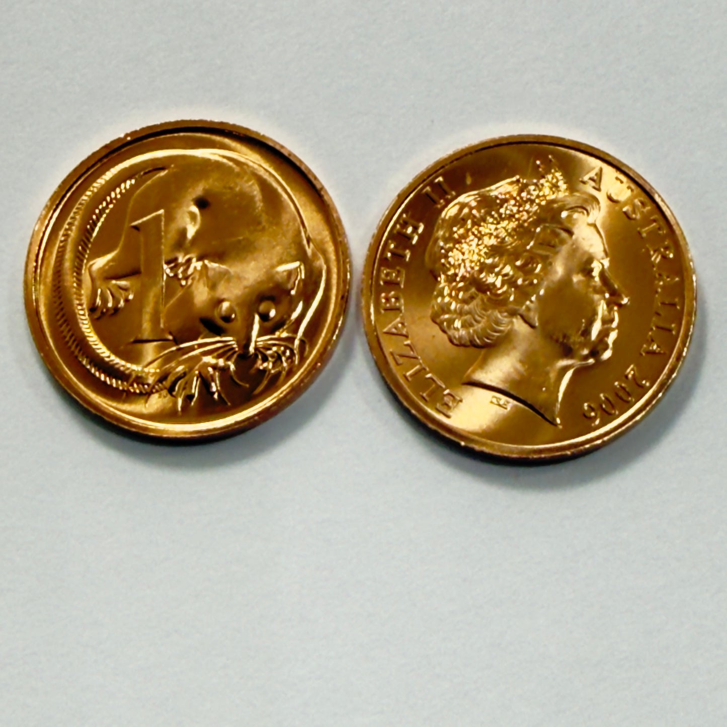 2006 1 Cent Coin - Choice Uncirculated - mint set ONLY coin - comes in 2x2