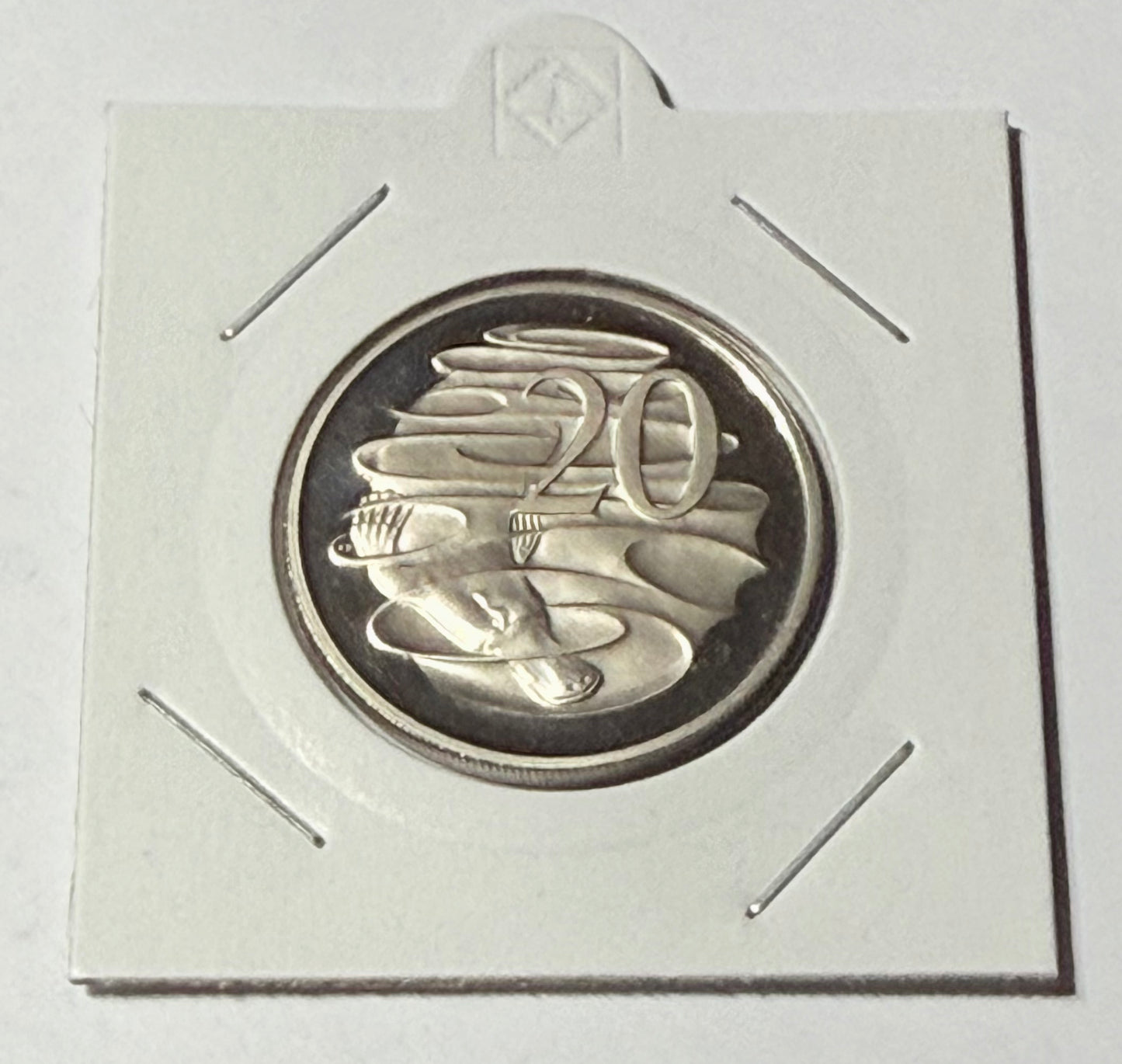 1985 20 Cent Proof Coin - Twenty Cent Platypus Proof Coin - comes in 2x2