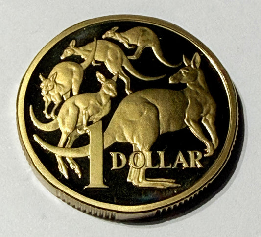1985 $1 Proof Coin - comes in 2x2 - One Dollar