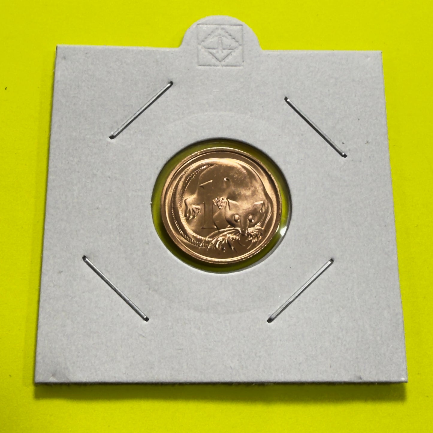 2006 1 Cent Coin - Choice Uncirculated - mint set ONLY coin - comes in 2x2