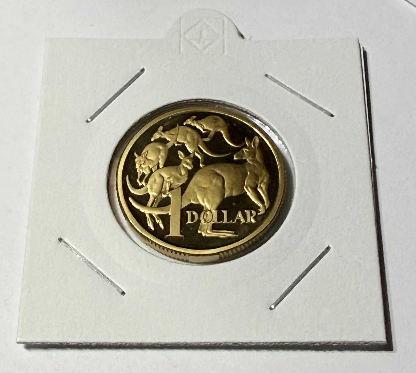 1985 $1 Proof Coin - comes in 2x2 - One Dollar