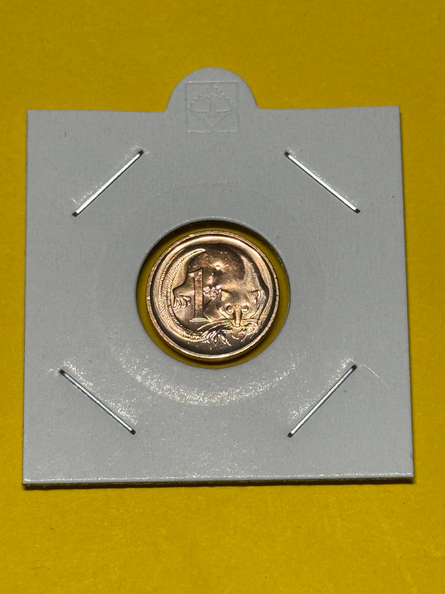 1990 1 Cent Coin - Choice Uncirculated - Ex MINT SET Coin - Comes In 2x2 - New Age Numismatics