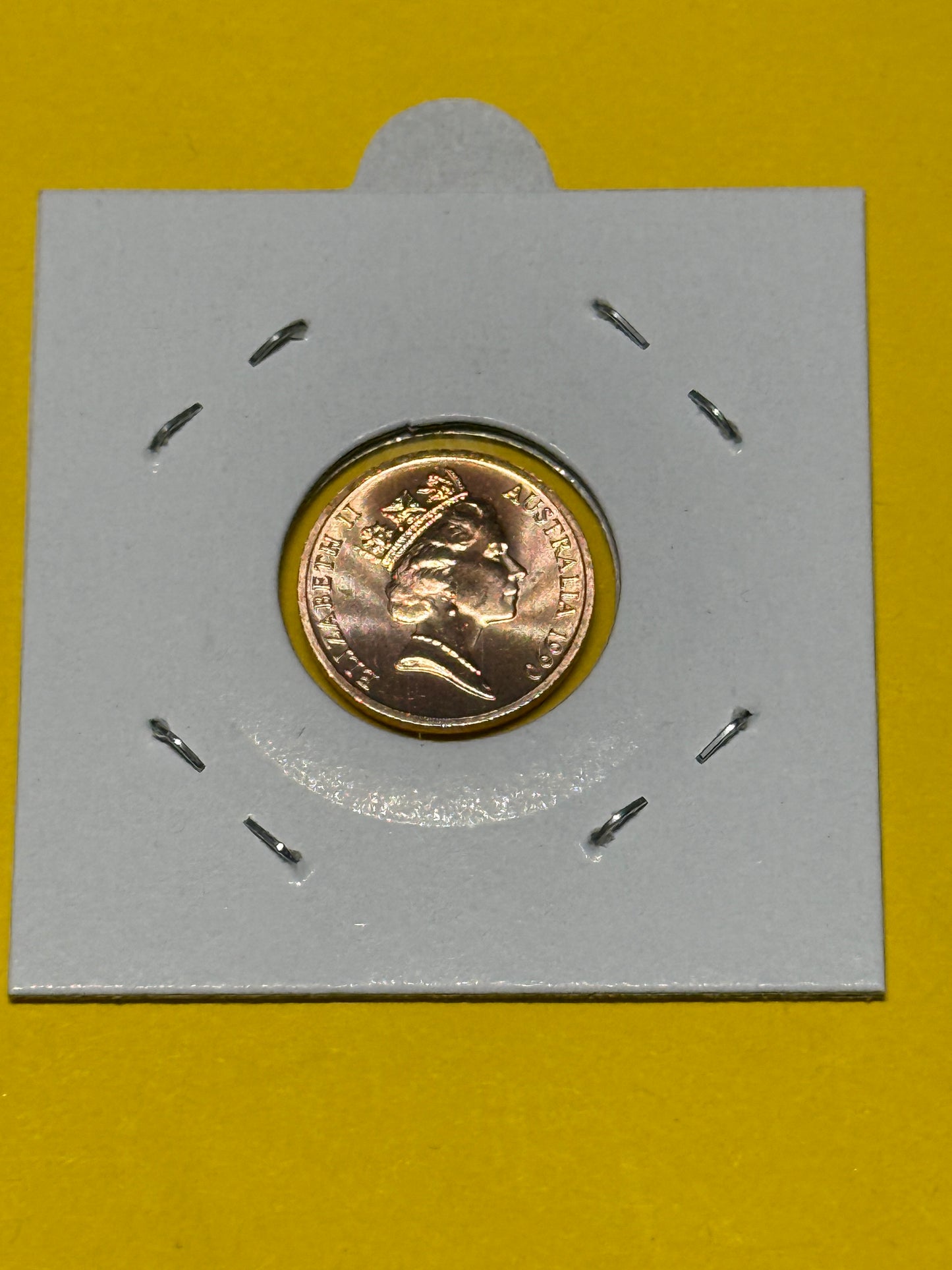1990 1 Cent Coin - Choice Uncirculated - Ex MINT SET Coin - Comes In 2x2 - New Age Numismatics