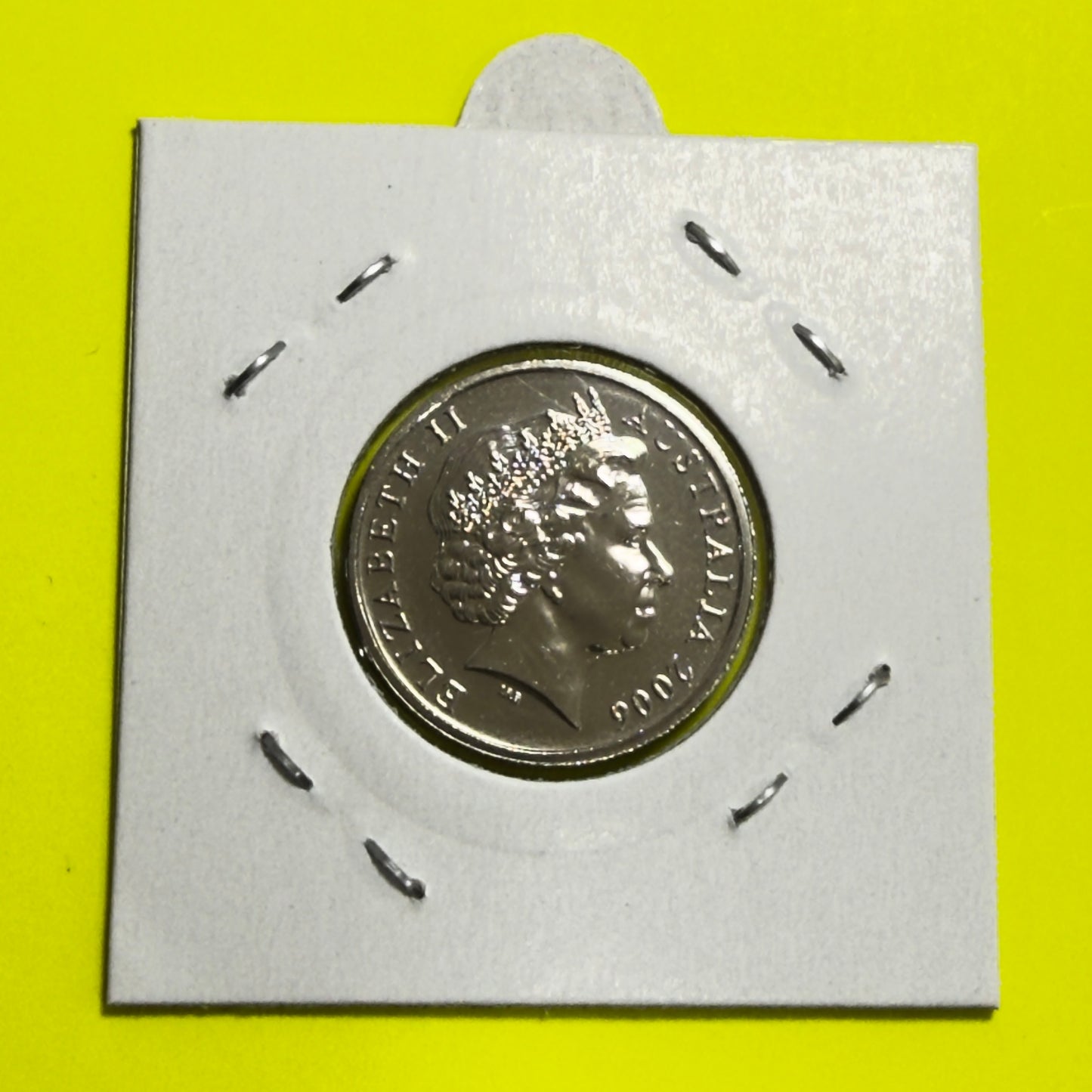 2006 10 Cent Coin - Uncirculated - Ex Mint Set Coin - comes in 2x2