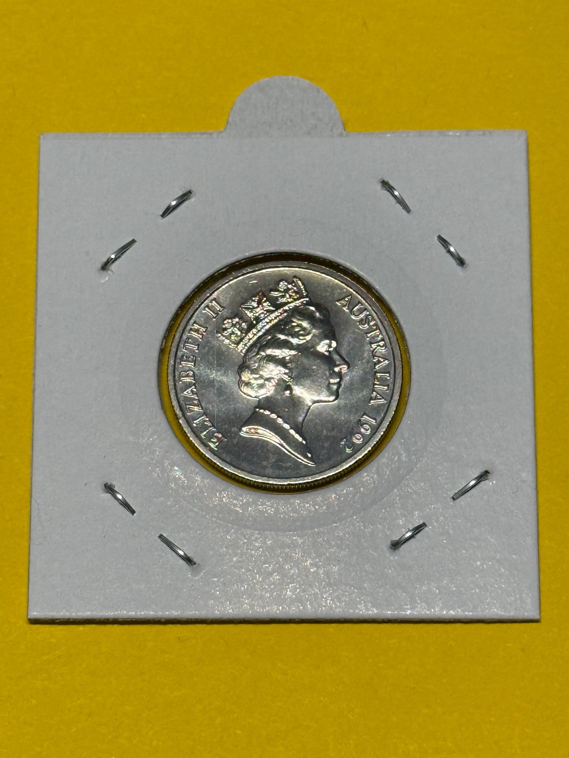 1992 10 Cent Coin - Choice Uncirculated - Ex MINT SET Coin  - comes in 2x2 - New Age Numismatics
