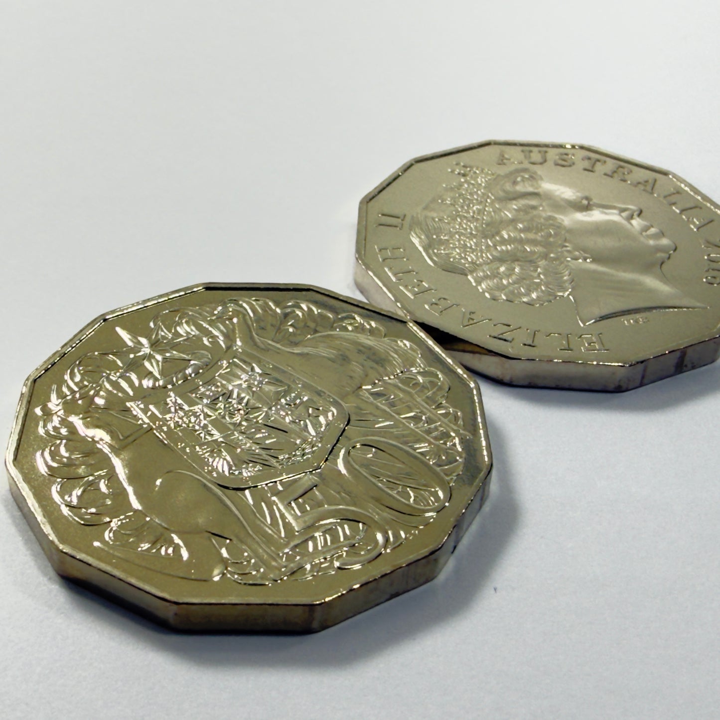 2016 50 Cent Coin - Uncirculated - COA Fifty Cent 50c - comes in 2x2