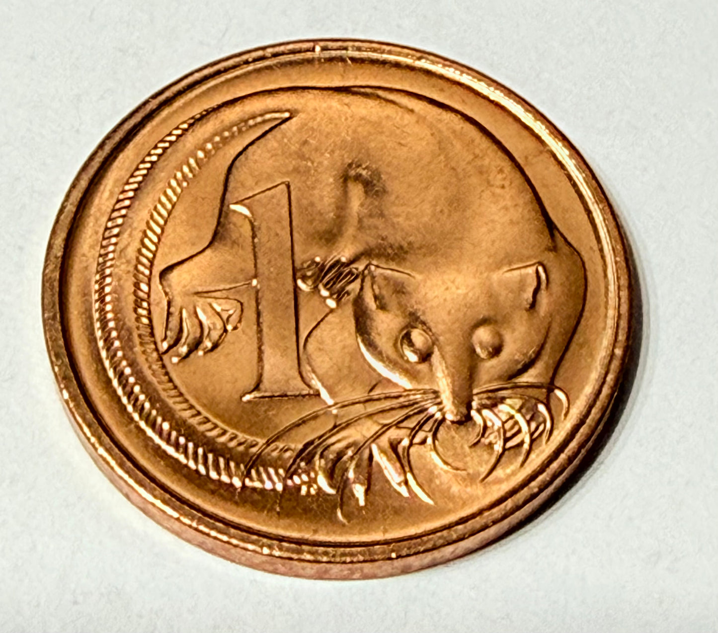 1985 1 Cent Coin - Uncirculated - Ex Mint Roll - Comes In 2x2