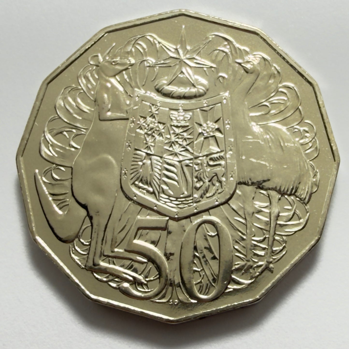 2016 50 Cent Coin - Uncirculated - COA Fifty Cent 50c - comes in 2x2