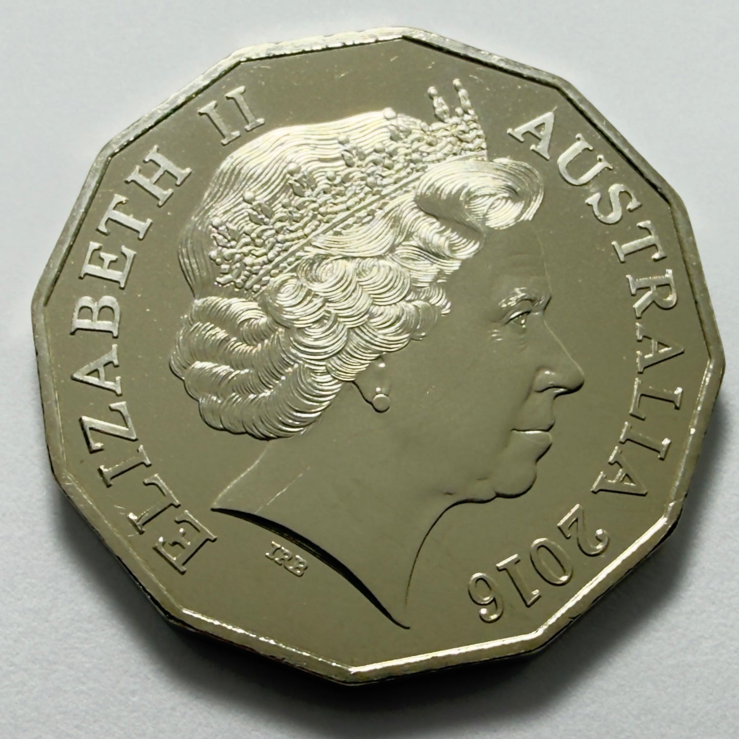 2016 50 Cent Coin - Uncirculated - COA Fifty Cent 50c - comes in 2x2