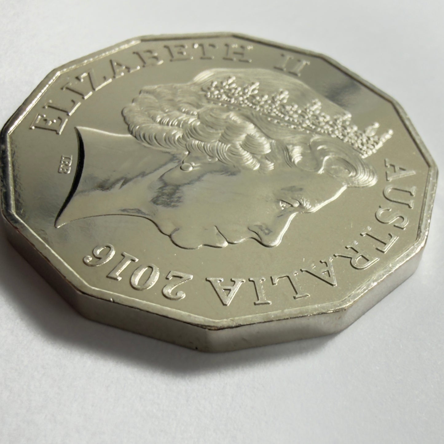 2016 50 Cent Coin - Uncirculated - COA Fifty Cent 50c - comes in 2x2