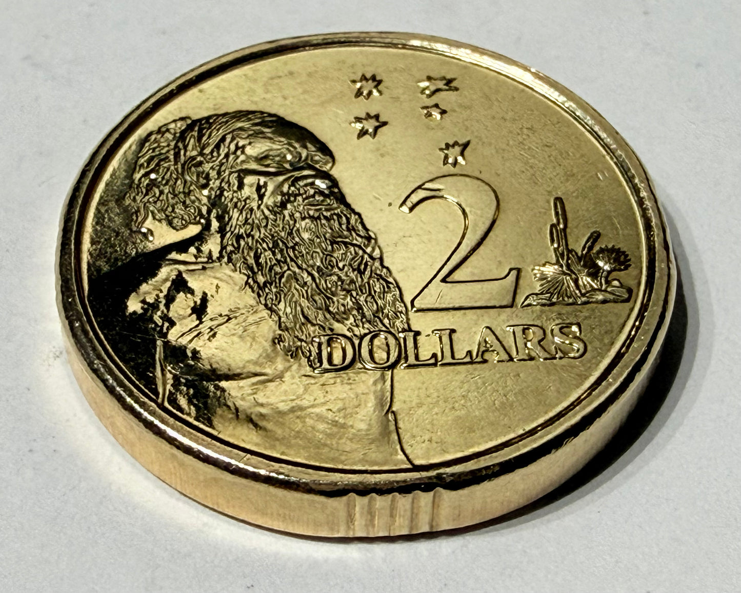 2024 $2 Coin - Choice Uncirculated - King Charles - ex mint set coin - in 2x2