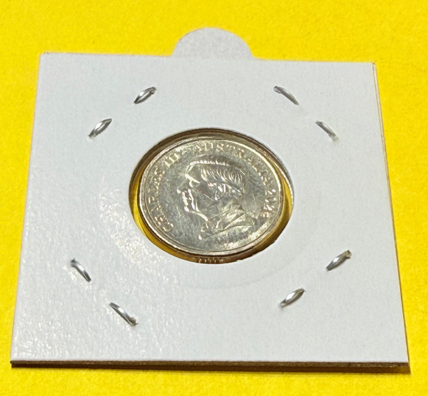 2024 $2 Coin - Choice Uncirculated - King Charles - ex mint set coin - in 2x2