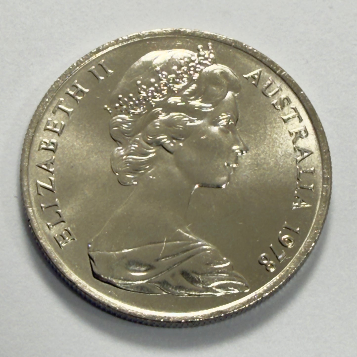 1978 10 Cent Coin - Uncirculated - ex Mint roll - Ten Cent 10c - comes in 2x2