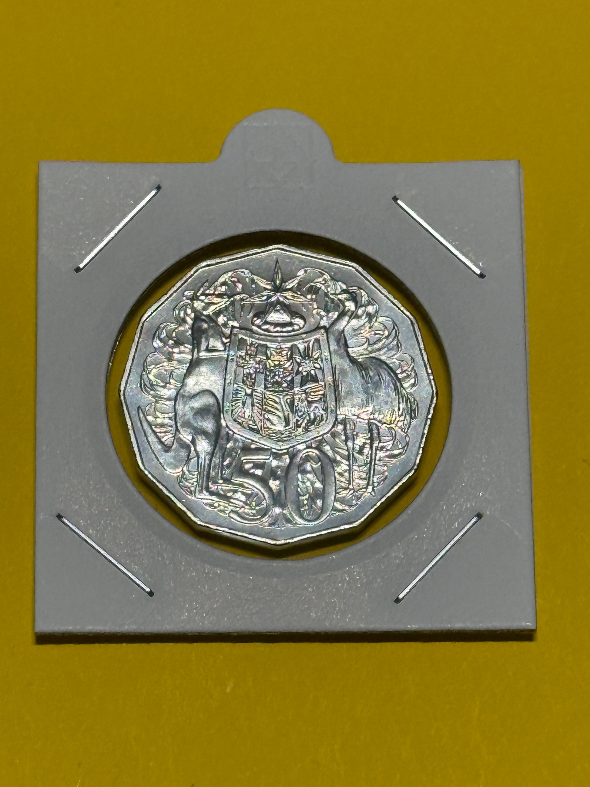 2024 50 Cent Coin - Uncirculated - Fifty Cent Queens Effigy 50c - in 2x2 - New Age Numismatics