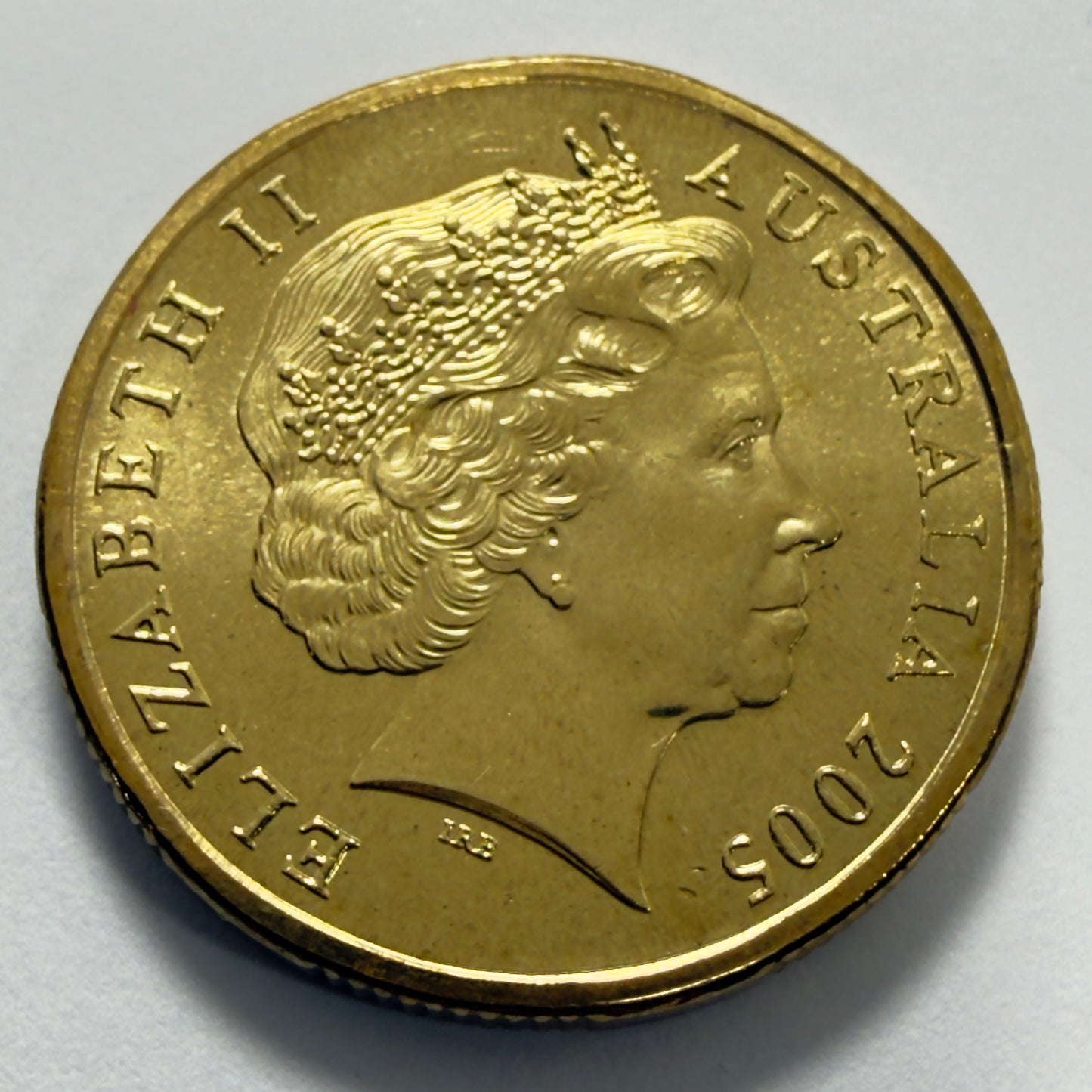 2005 $1 Coin - Mob of Roos - Uncirculated - One Dollar - comes in 2x2
