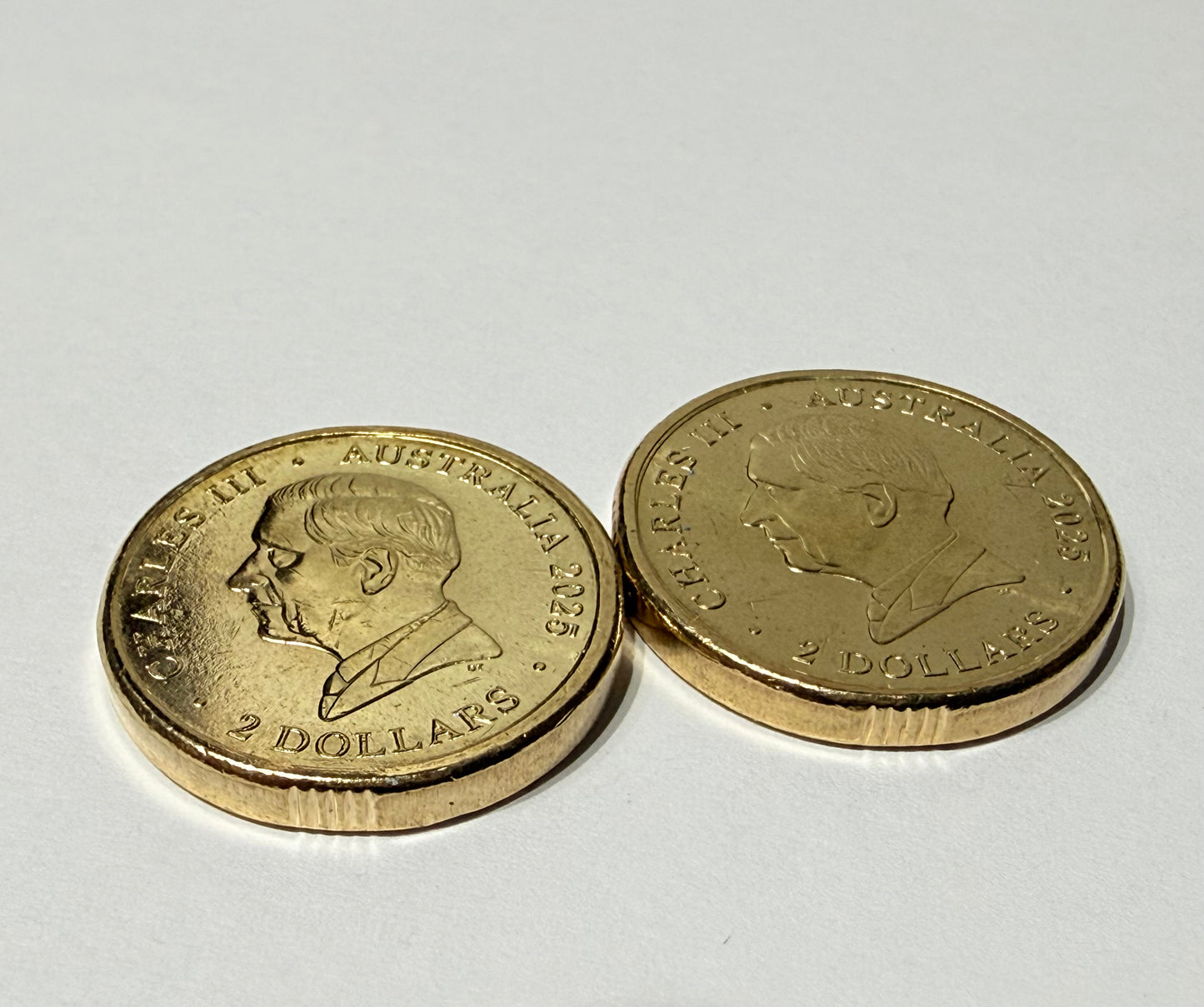 2025 $2 Coin - Coloured Australian Open Pair - Uncirculated in 2x2