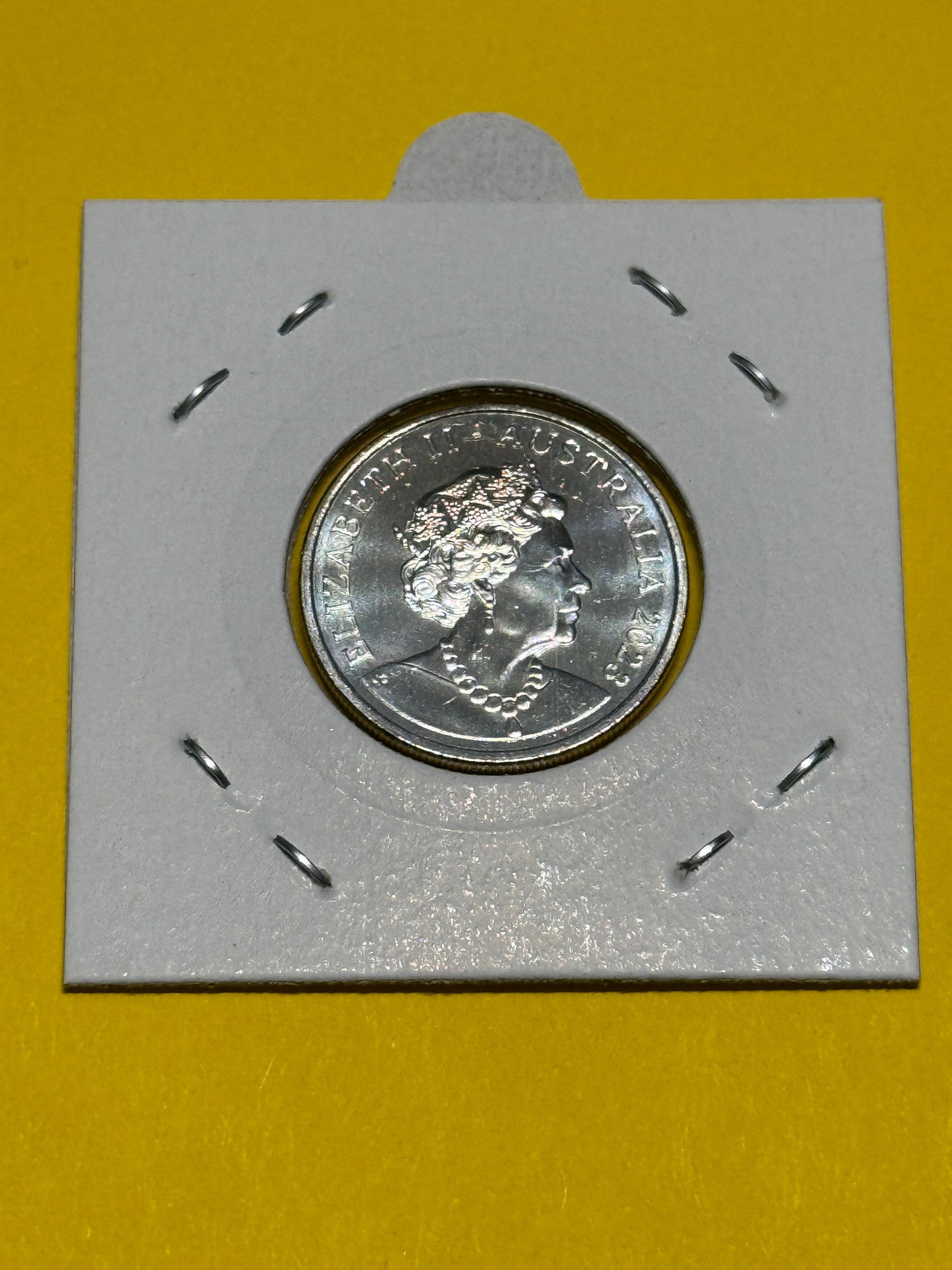 2023 10 Cent Coin - Choice Uncirculated - ex mint set Ten Cent - comes in 2x2 - New Age Numismatics