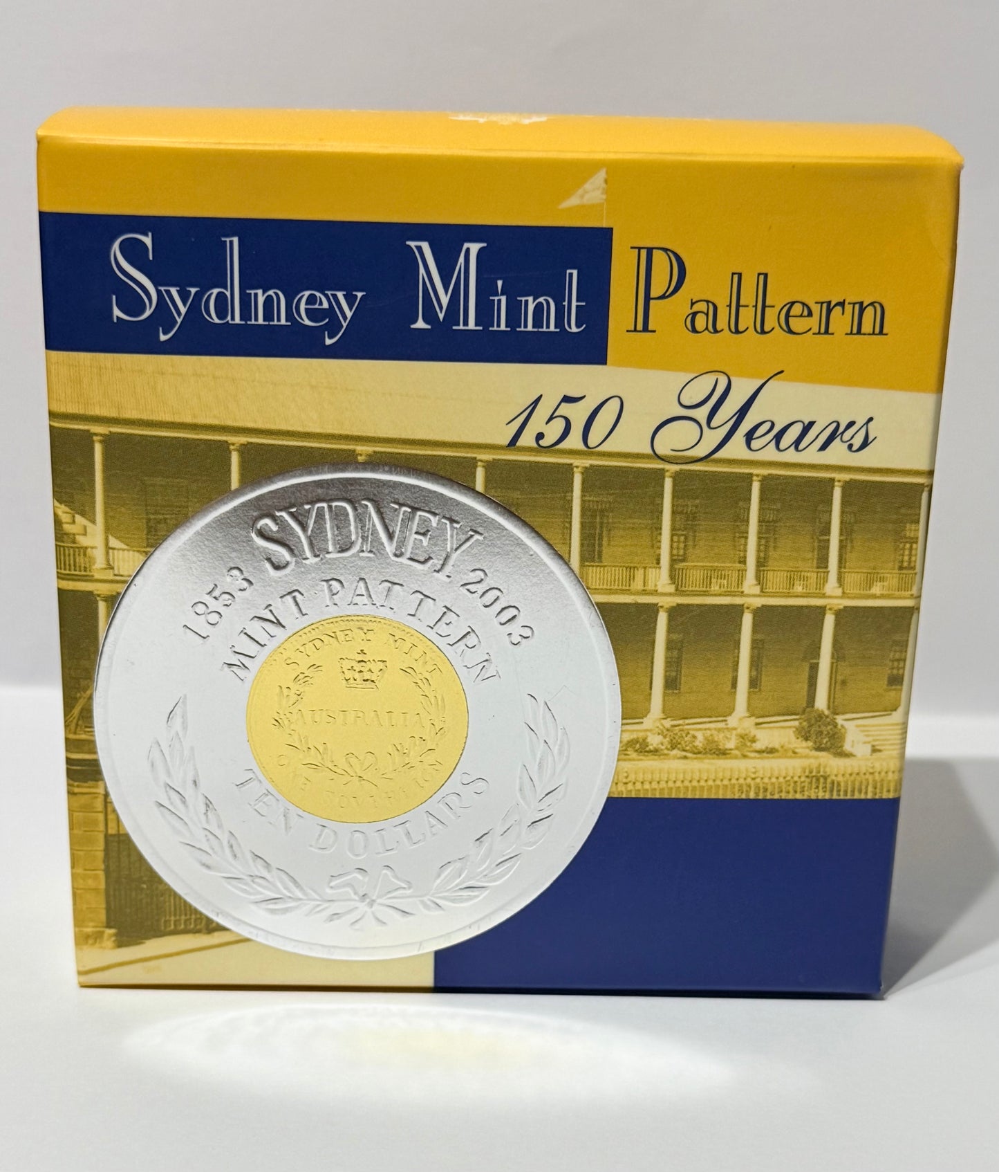 2003 Sydney Mint Pattern - 150 Years Mint Pattern Silver Proof Coin - 60.5 gram Coin