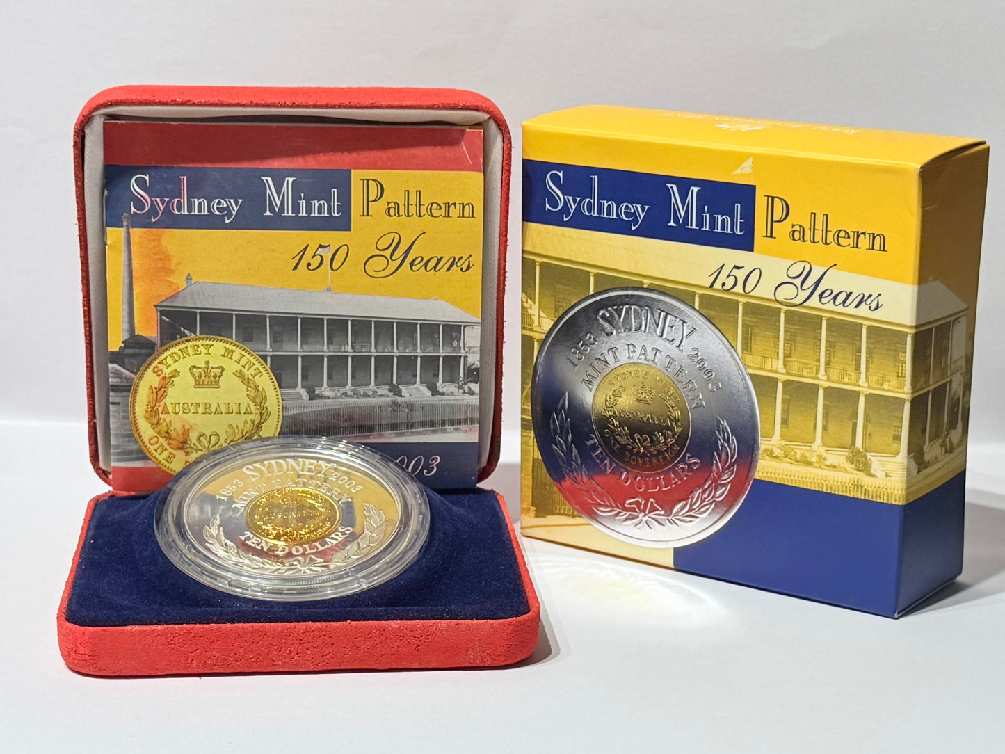 2003 Sydney Mint Pattern - 150 Years Mint Pattern Silver Proof Coin - 60.5 gram Coin