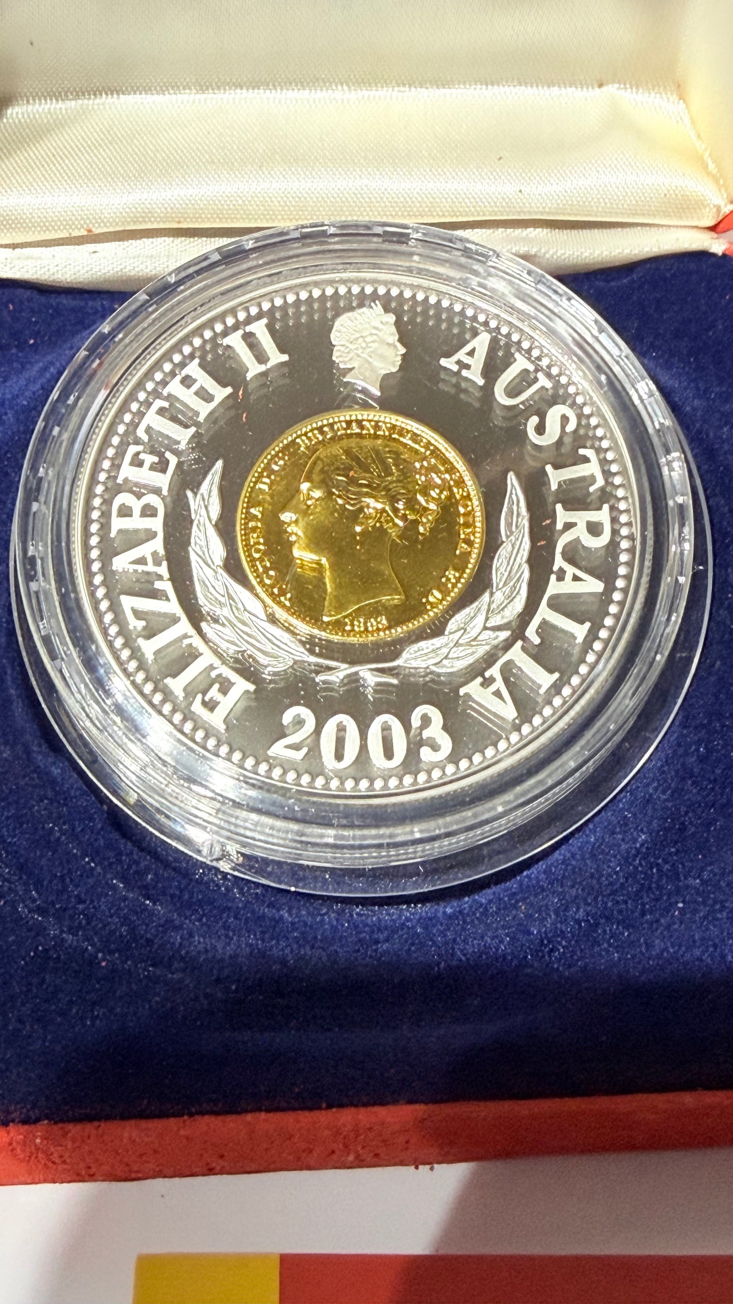 2003 Sydney Mint Pattern - 150 Years Mint Pattern Silver Proof Coin - 60.5 gram Coin