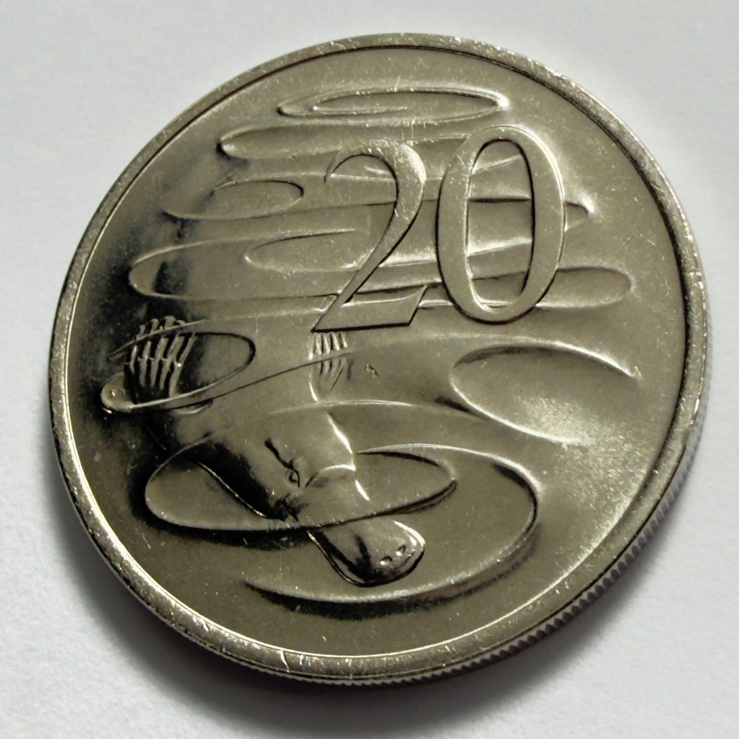 1982 20 Cent Coin - Platypus - Uncirculated - eX RAM  Roll - comes in 2x2