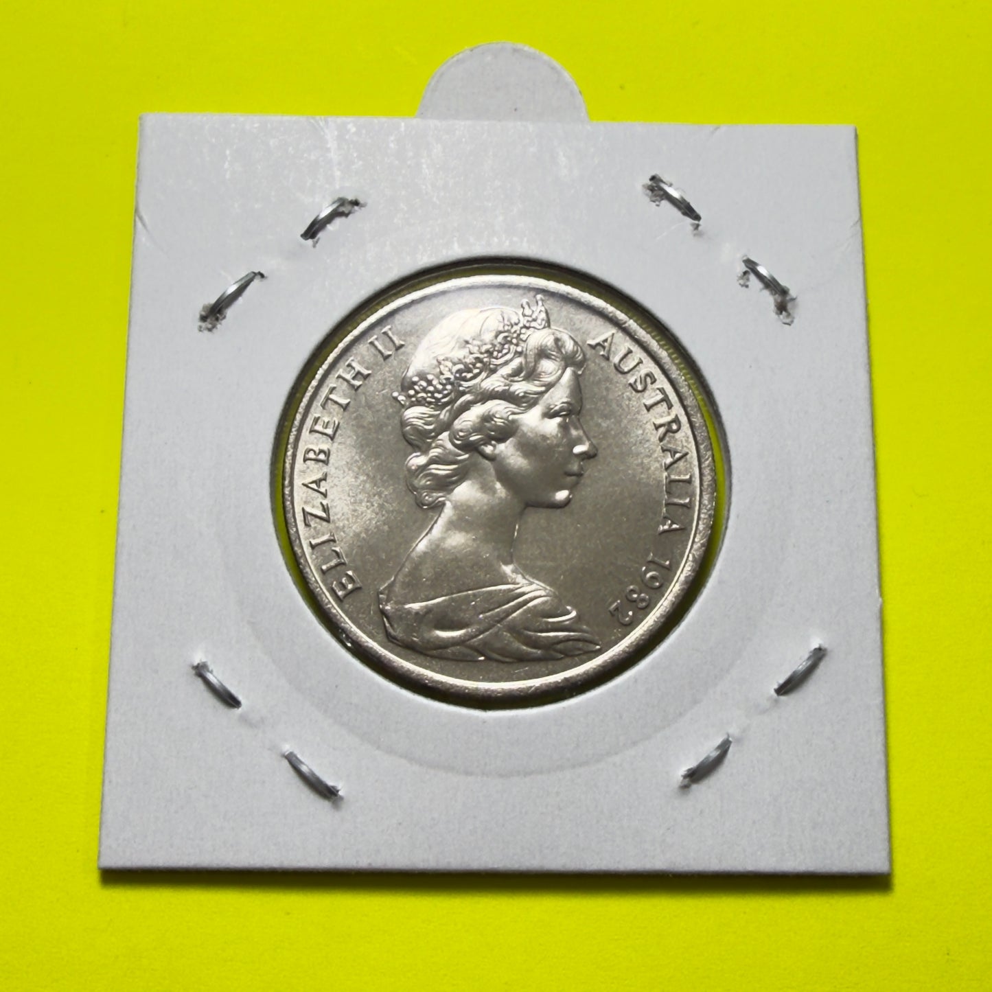 1982 20 Cent Coin - Platypus - Uncirculated - eX RAM  Roll - comes in 2x2