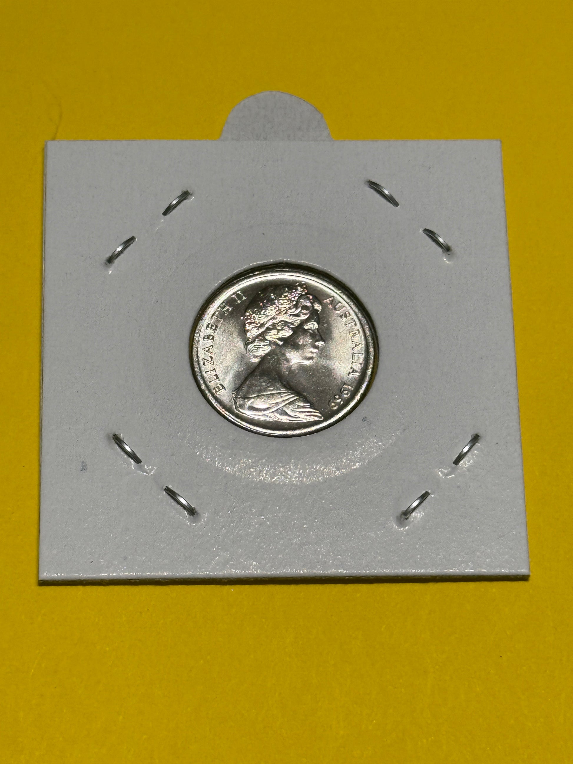 1969 5 Cent Coin Uncirculated - ex RAM ROLL - comes in 2x2 - New Age Numismatics