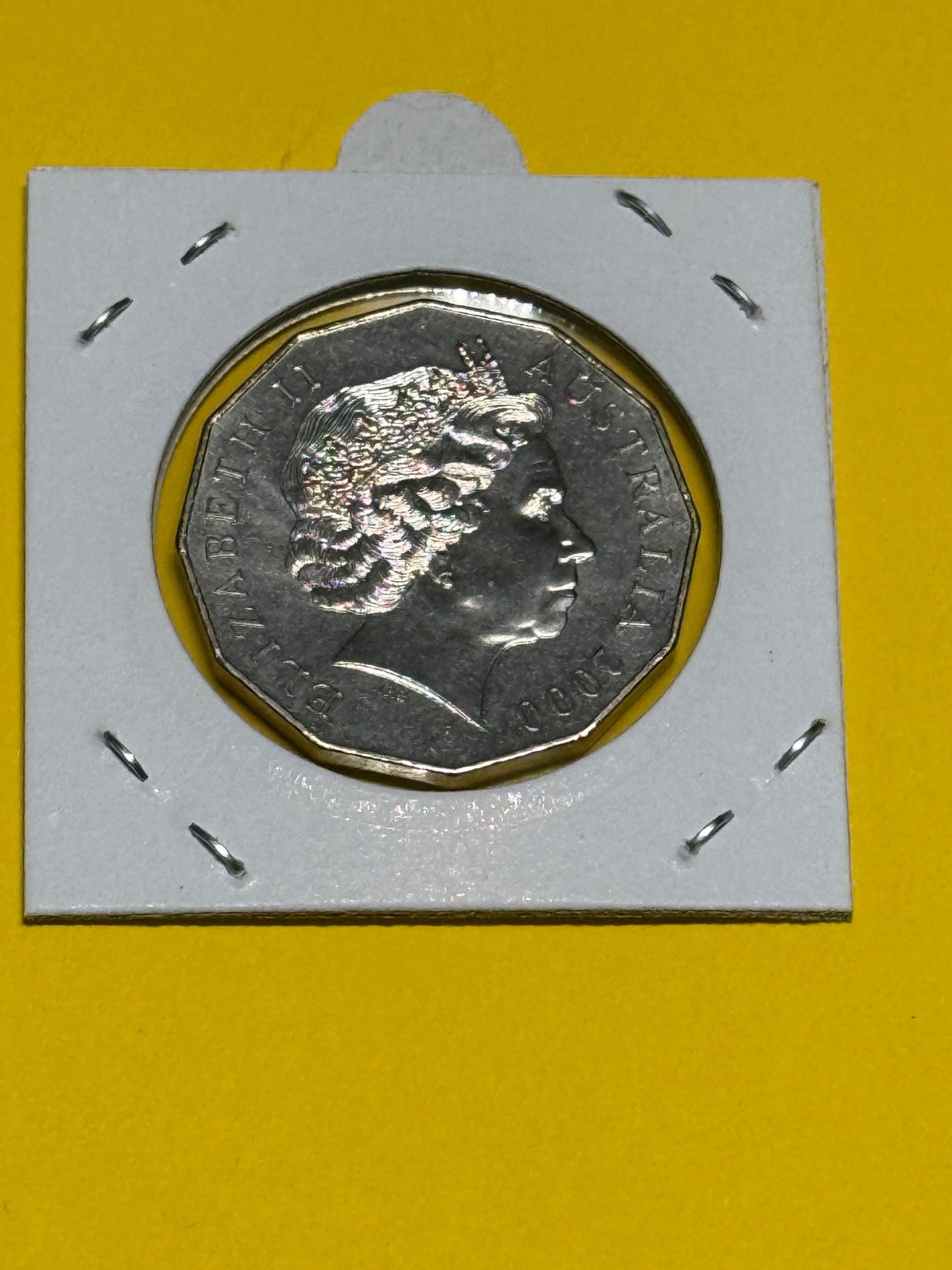 2000 50 Cent Millenium Coin - Choice Uncirculated - Fifty Cent ex mint set - 2x2 - New Age Numismatics