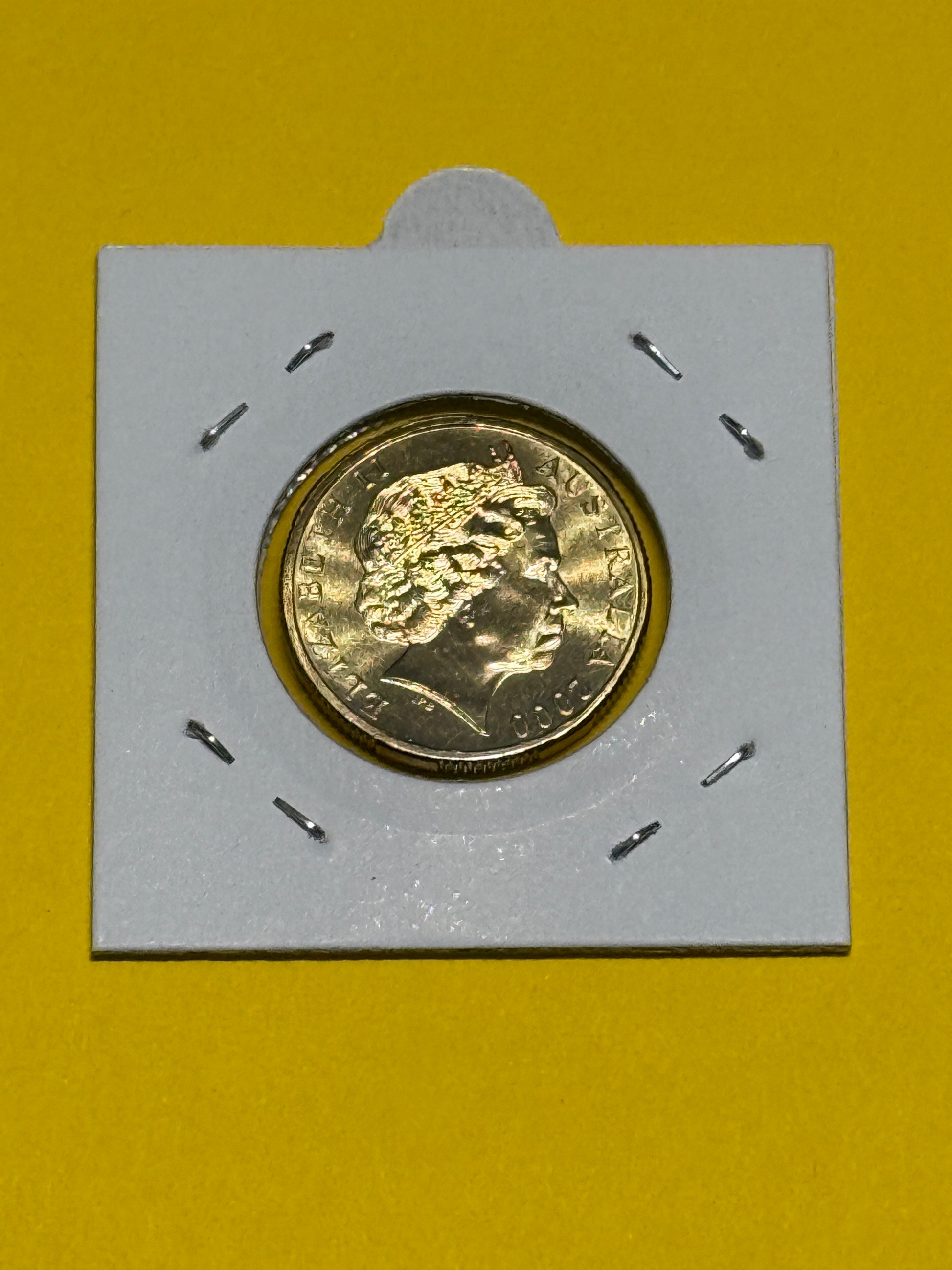 2000 $1 - Mob Of Roos Coin - Choice Uncirculated - ex mint set coin - 2x2 - New Age Numismatics