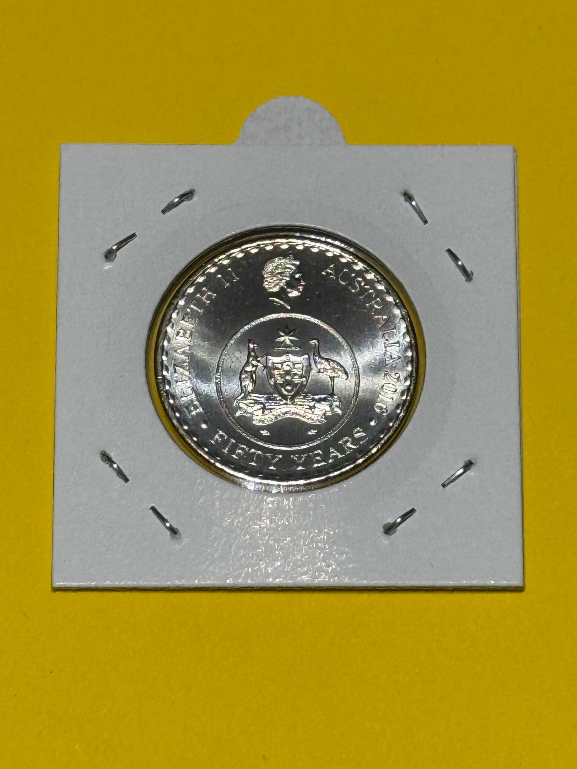 2016 20 Cent Coin - Decimal Currency Changeover - Uncirculated - comes in 2x2 - New Age Numismatics