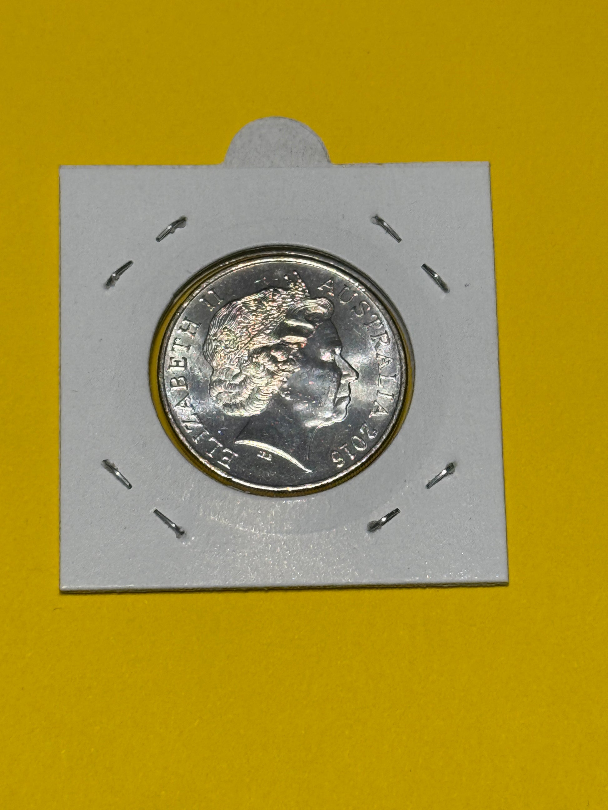 2016 20 Cent Coin - Platypus - Uncirculated - comes in 2x2 - New Age Numismatics