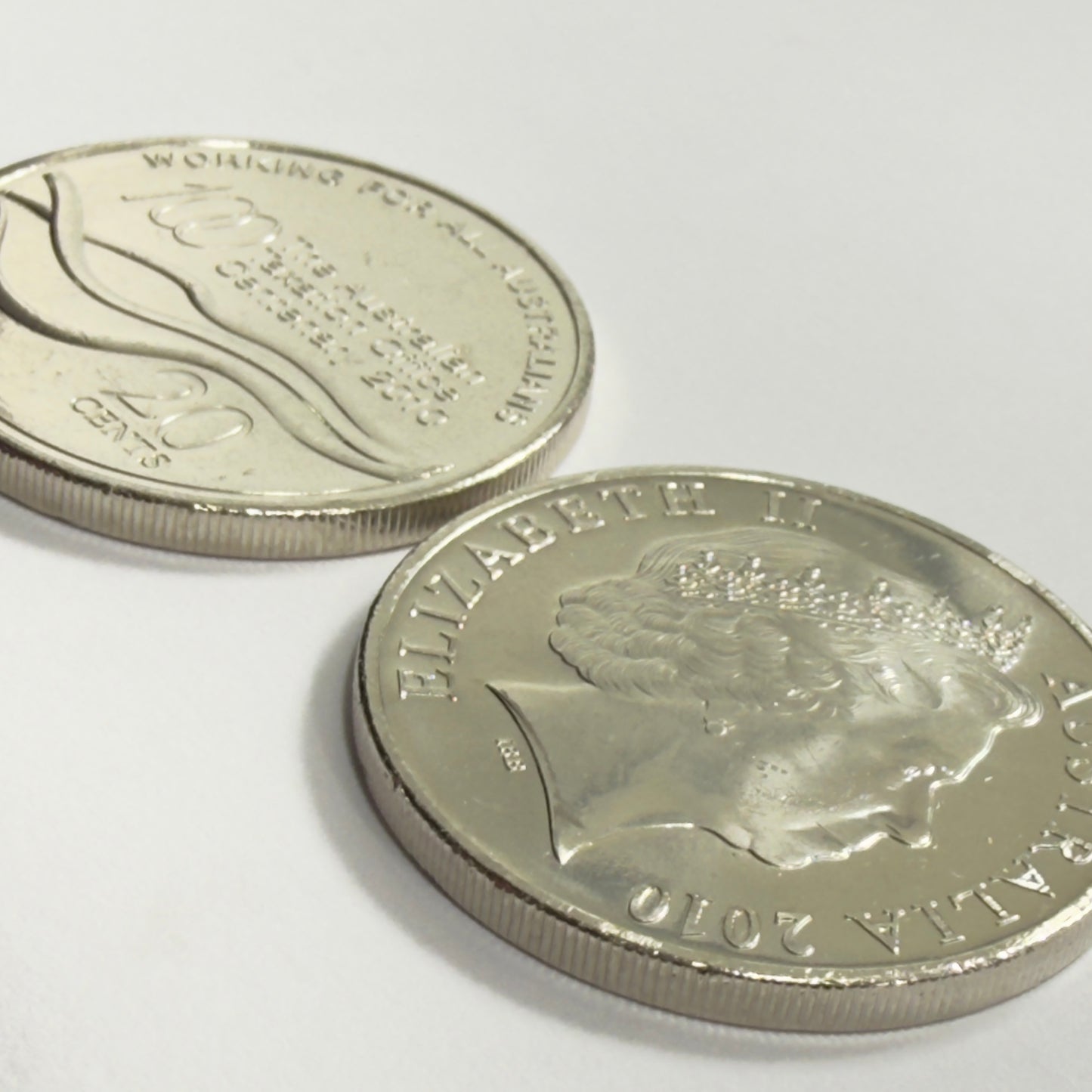 2010 20 Cent Coin -Uncirculated - Centenary Of Australian Taxation Office - 2x2