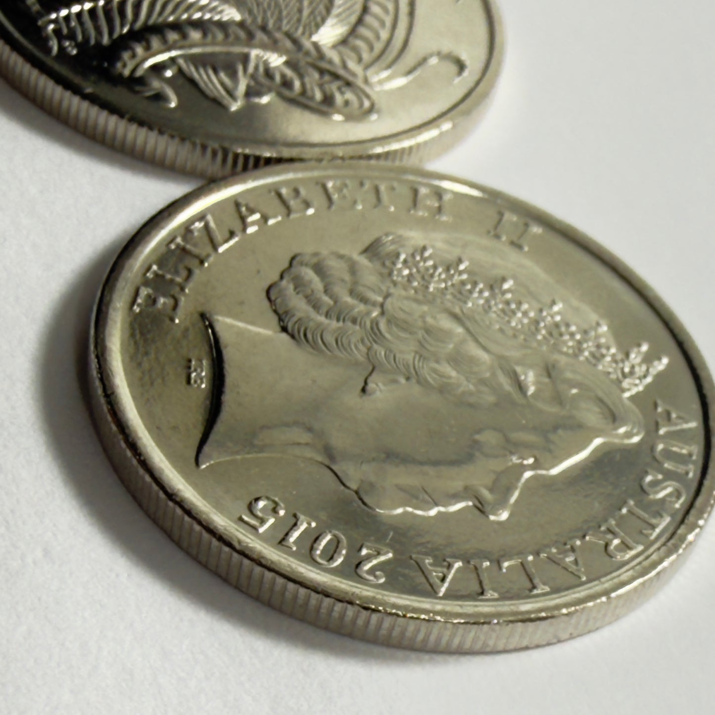 2015 10 Cent Coin - Uncirculated - Ten Cent Lyrebird 10c - comes in 2x2