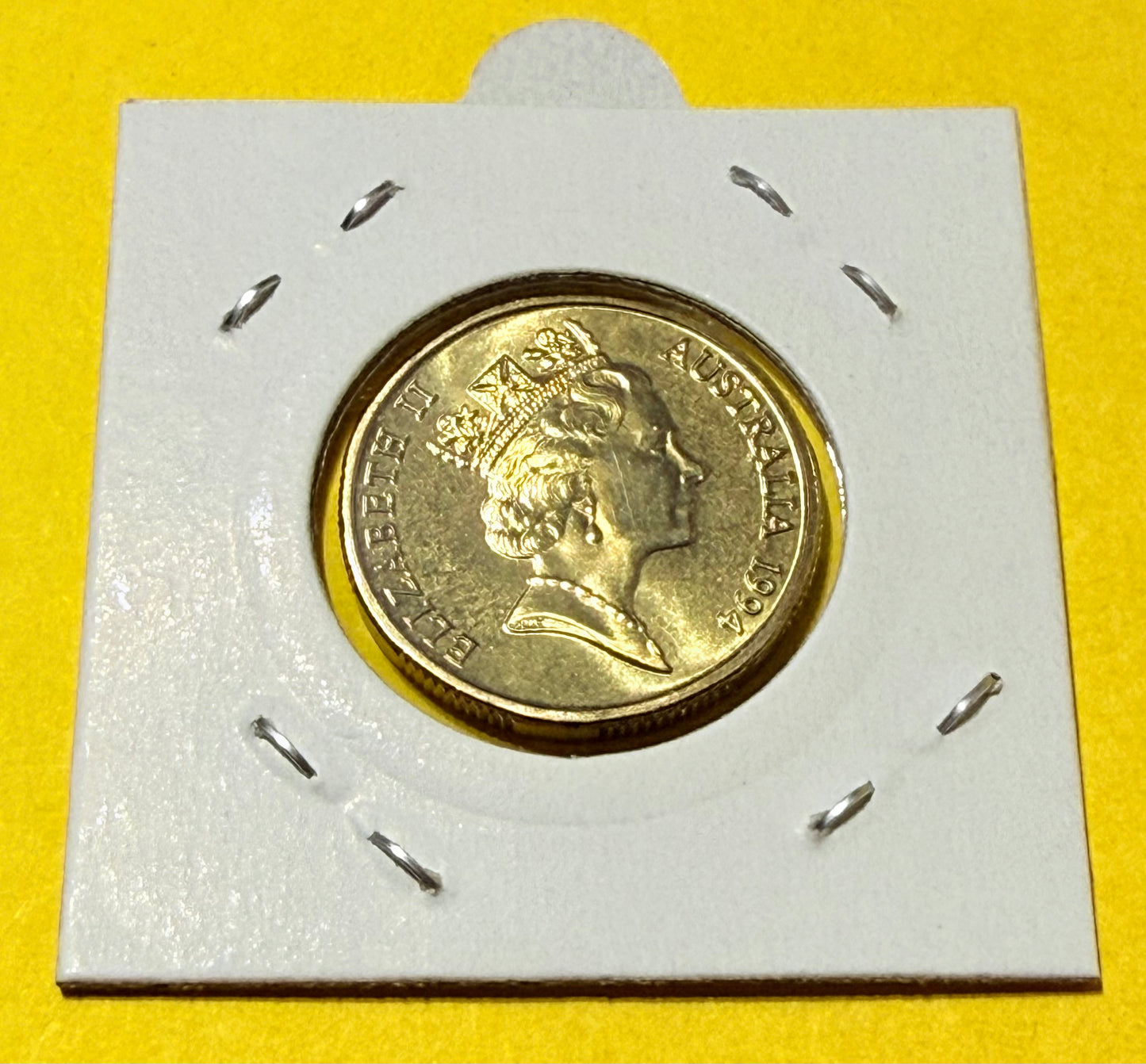 1994 $1 Coin - Mob of Roos - Uncirculated - Ex Mint Set coin - comes in 2x2