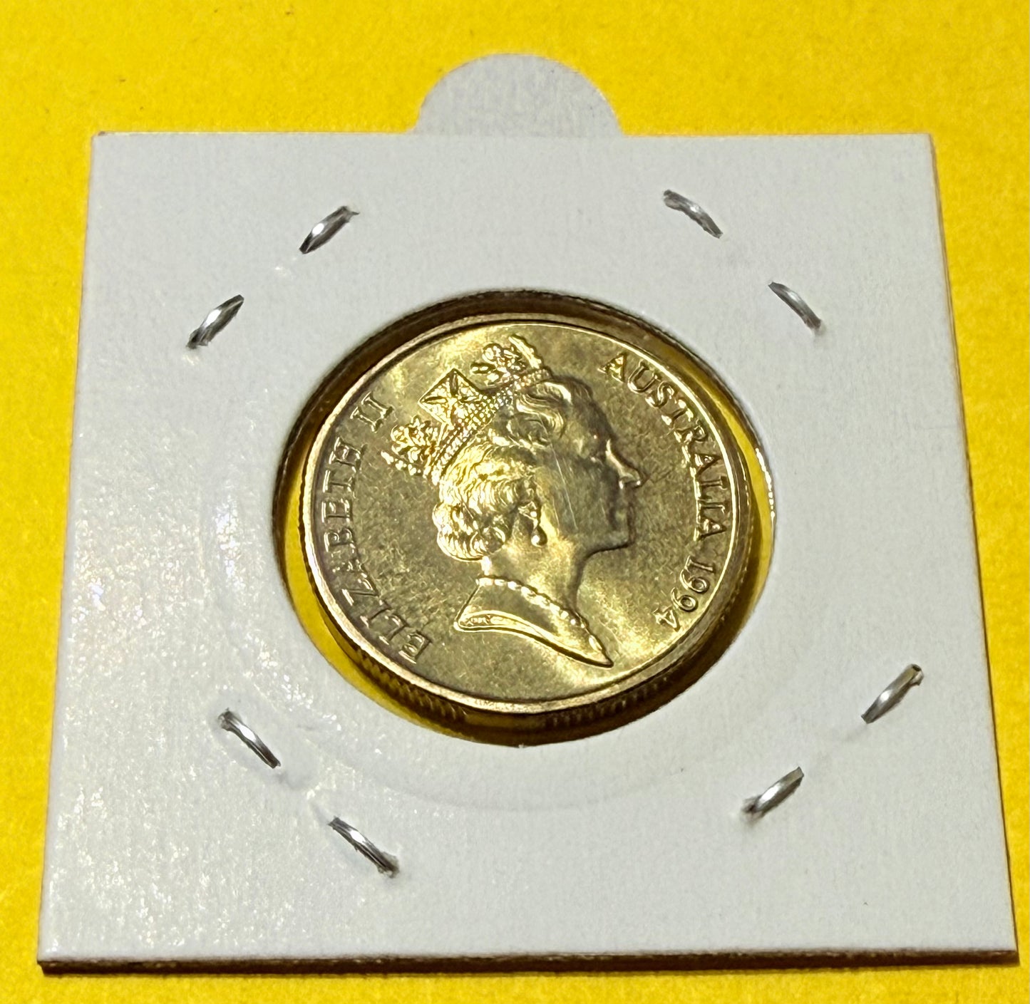 1994 $1 Coin - Mob of Roos - Uncirculated - Ex Mint Set coin - comes in 2x2