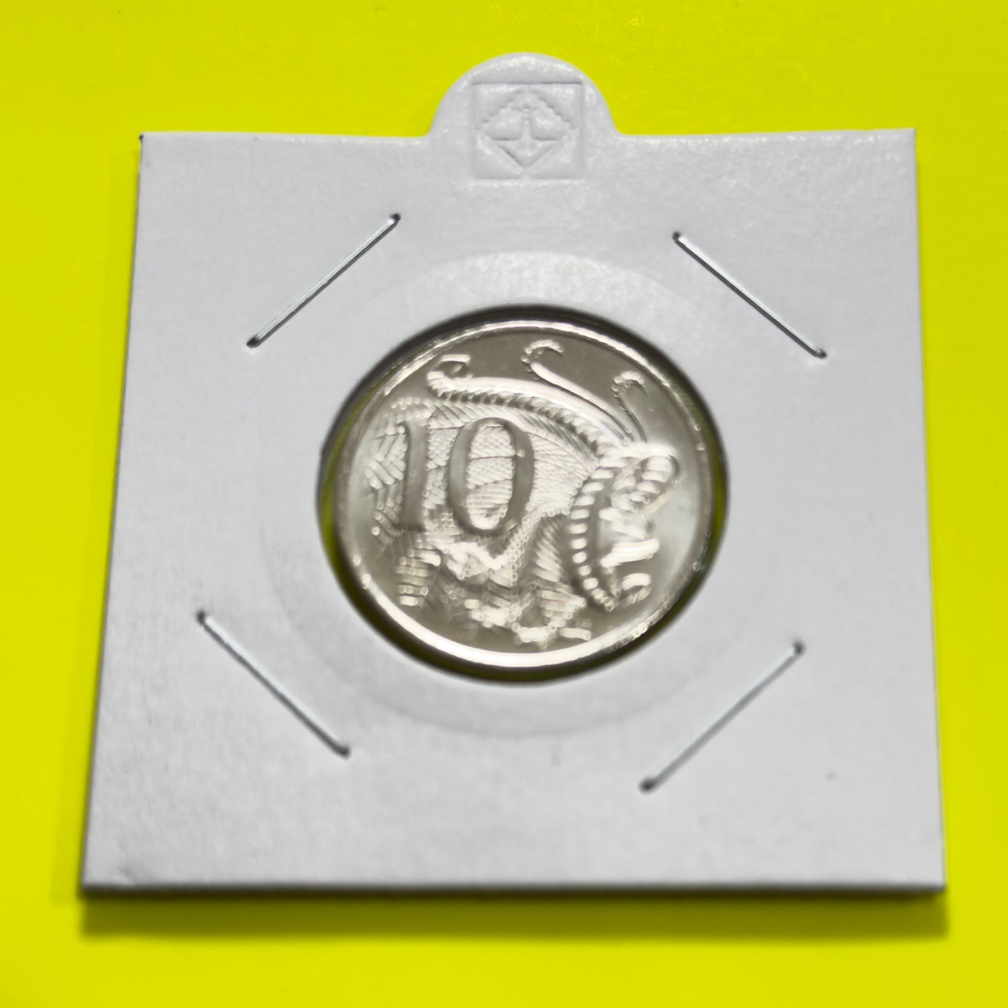 2015 10 Cent Coin - Uncirculated - Ten Cent Lyrebird 10c - comes in 2x2