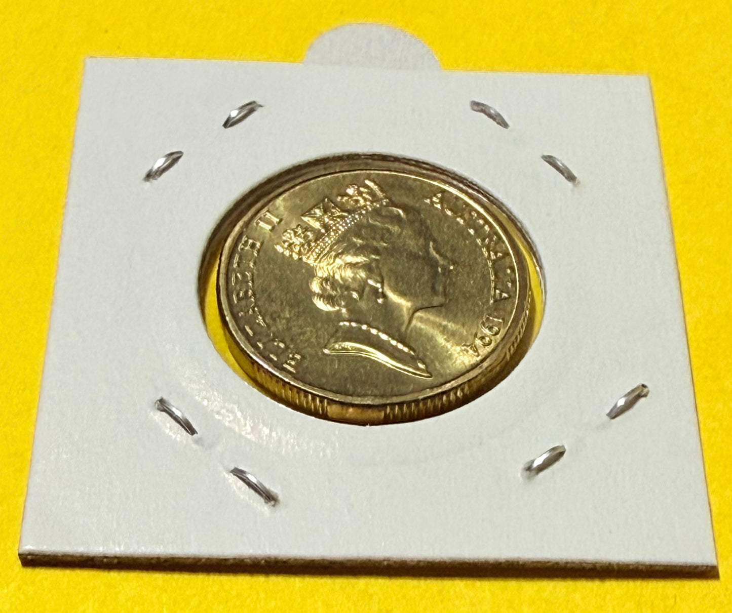 1994 $1 Coin - Mob of Roos - Uncirculated - Ex Mint Set coin - comes in 2x2