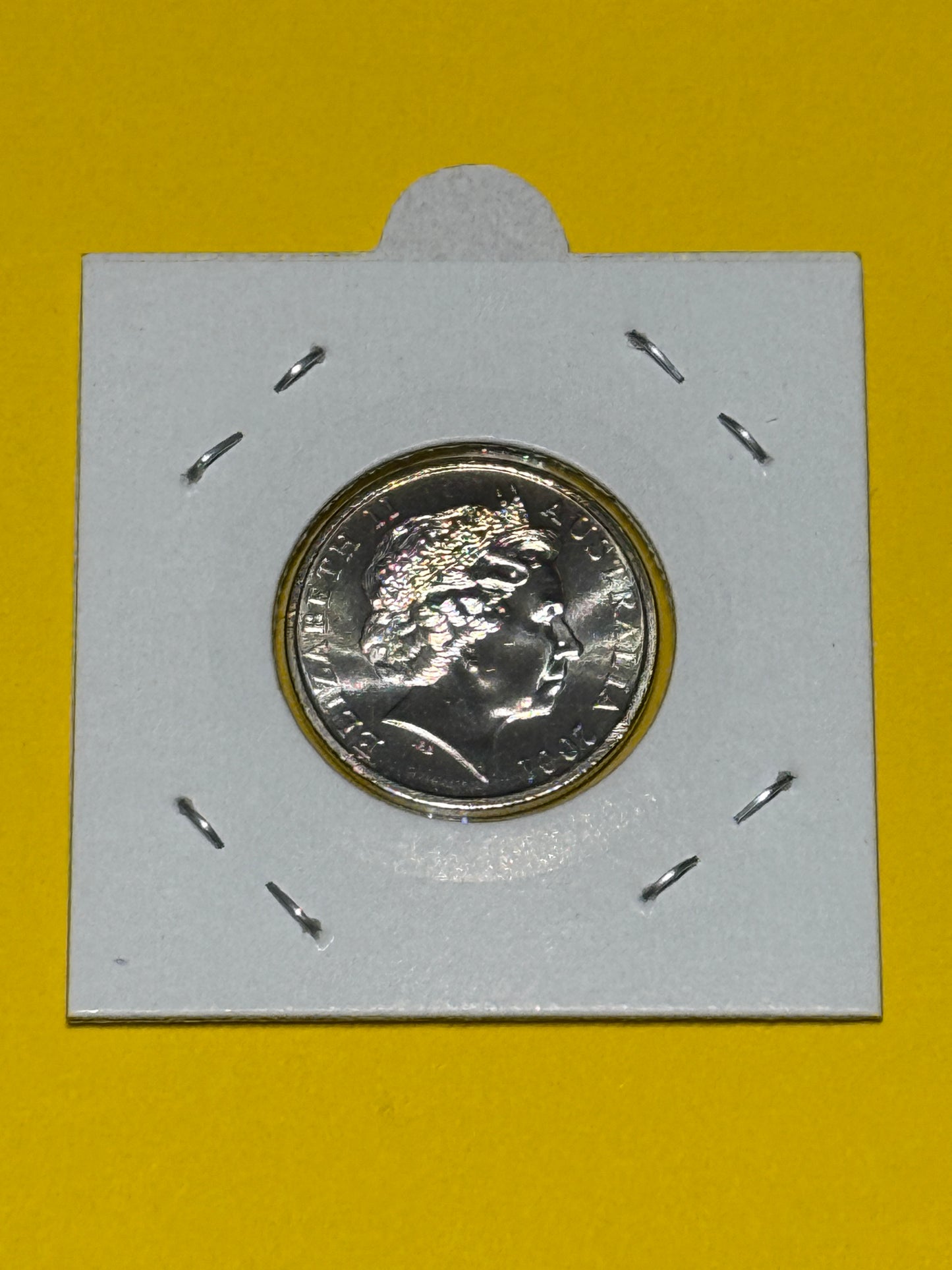 2001 10 Cent Coin - Choice Uncirculated - ex mint set coin - comes in 2x2 - New Age Numismatics