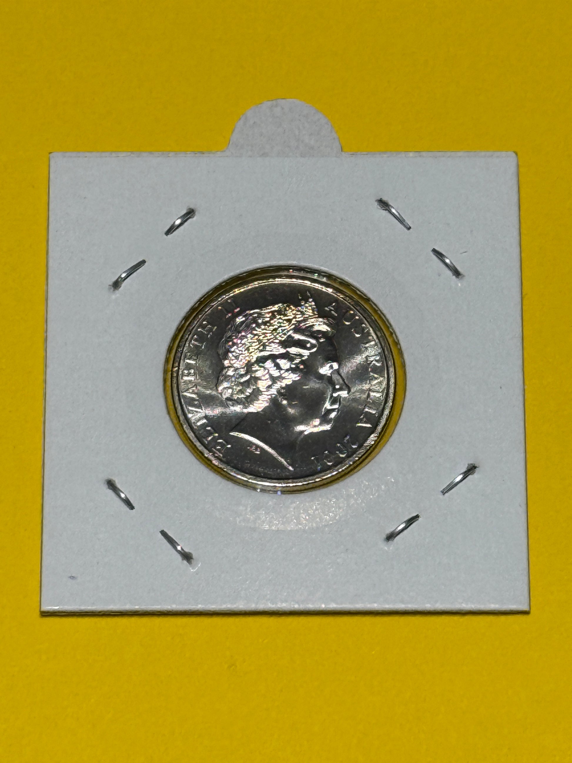 2001 10 Cent Coin - Choice Uncirculated - ex mint set coin - comes in 2x2 - New Age Numismatics