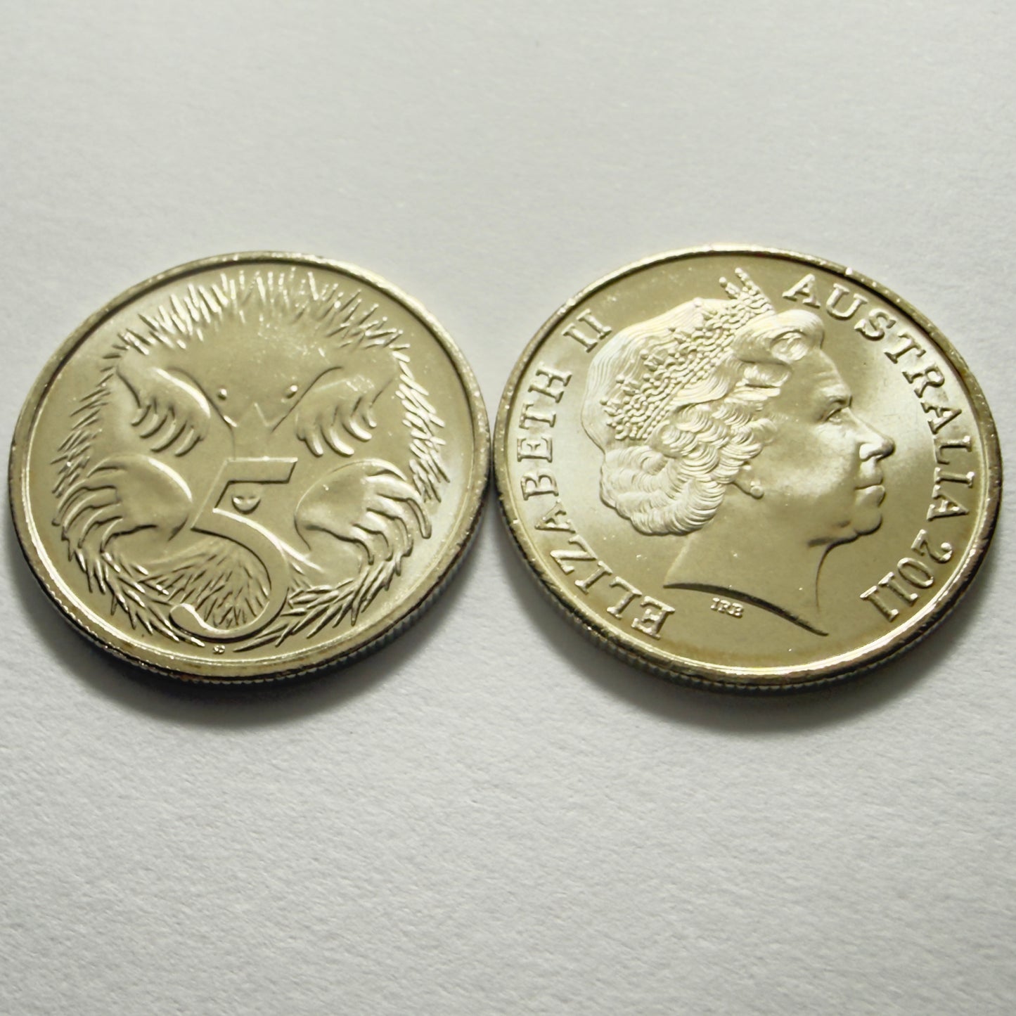 2011 5 Cent Coin - Uncirculated - Five Cent 5c - comes in 2x2