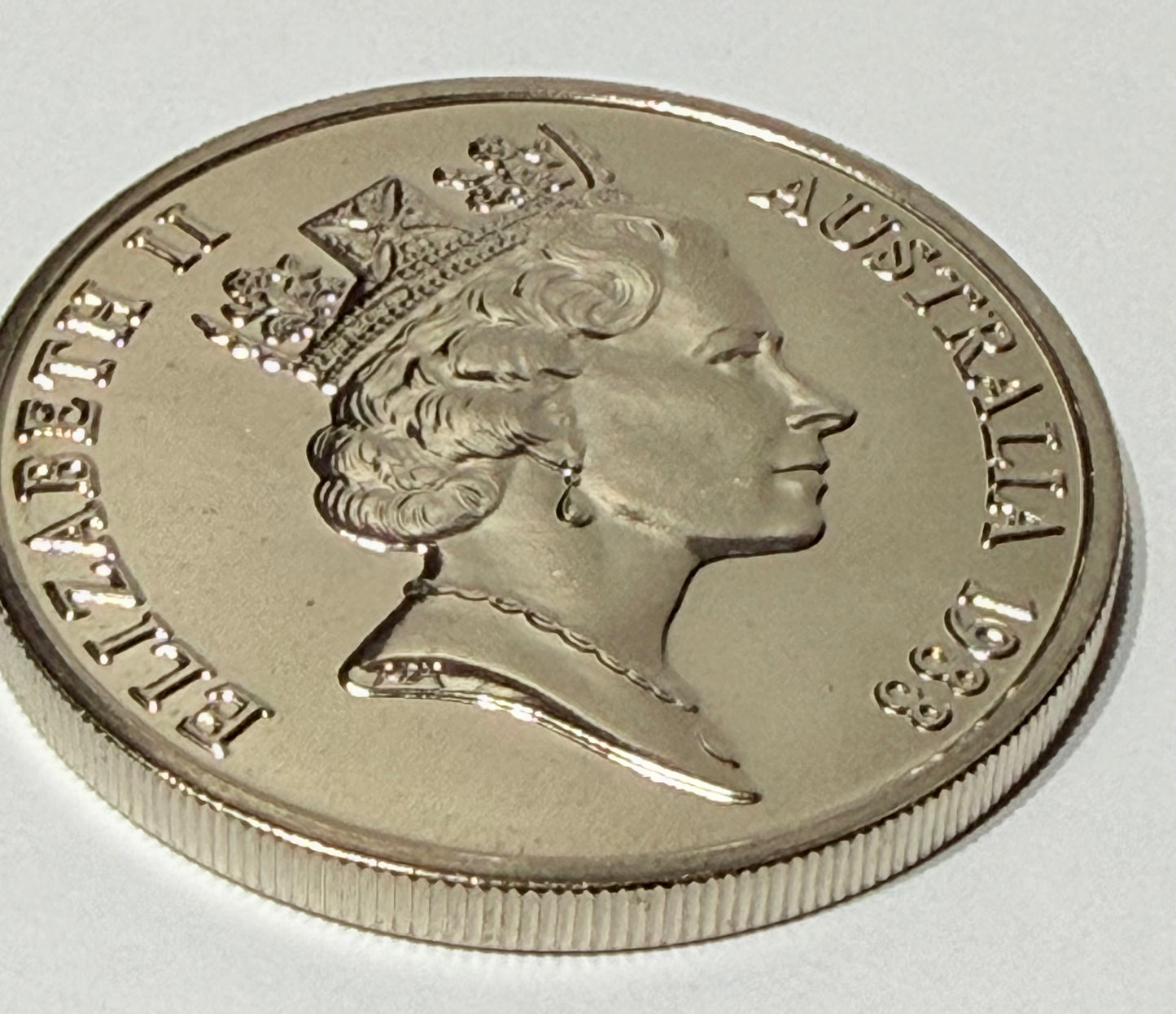 1988 20 Cent Coin - Uncirculated - Mint Set ONLY Coin - comes in 2x2