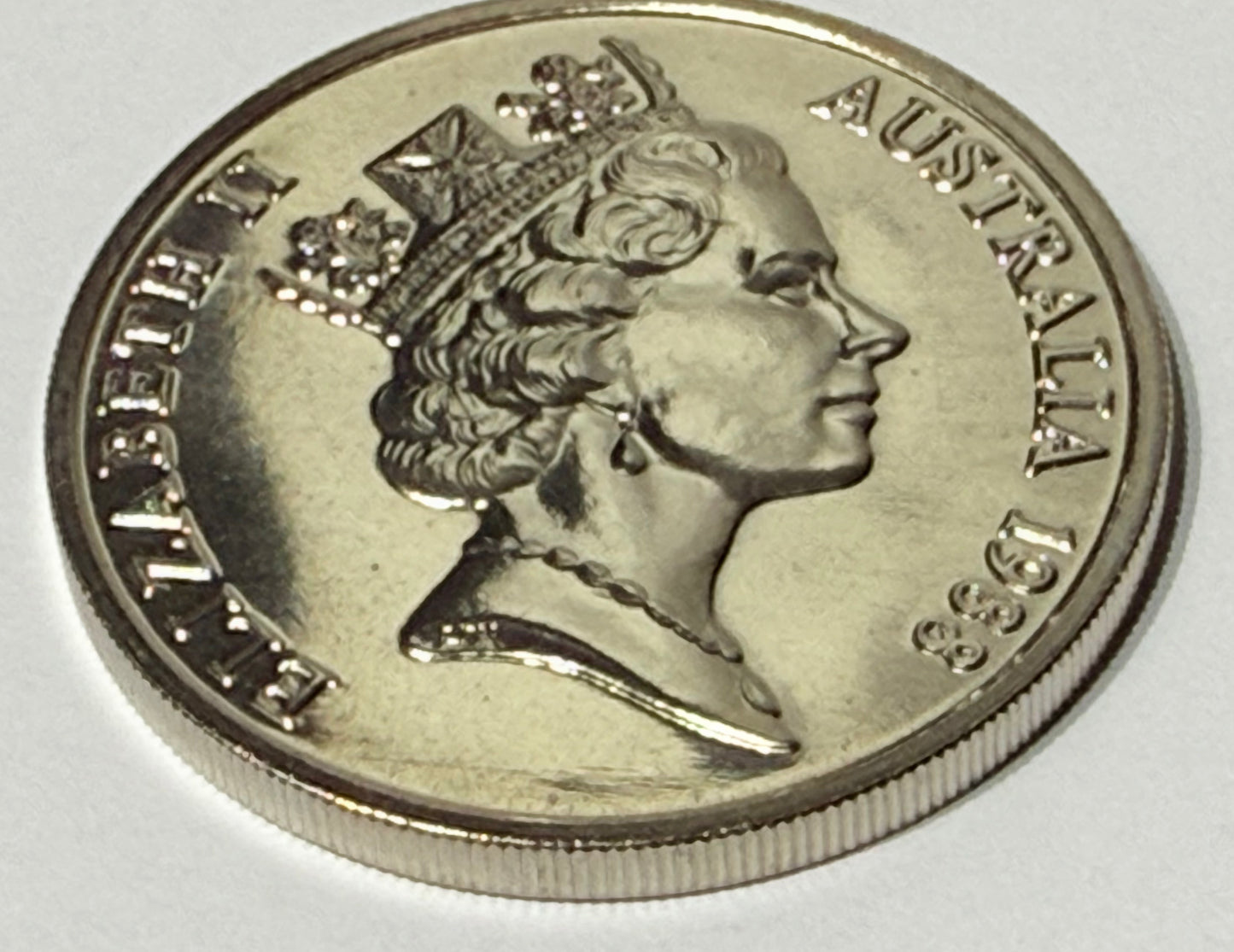 1988 20 Cent Coin - Uncirculated - Mint Set ONLY Coin - comes in 2x2
