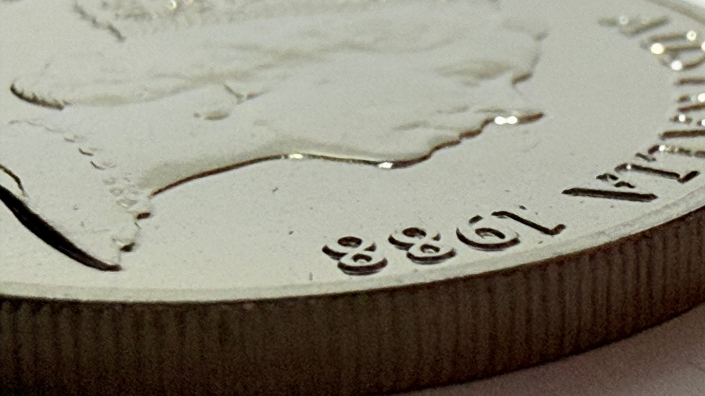 1988 20 Cent Coin - Uncirculated - Mint Set ONLY Coin - comes in 2x2